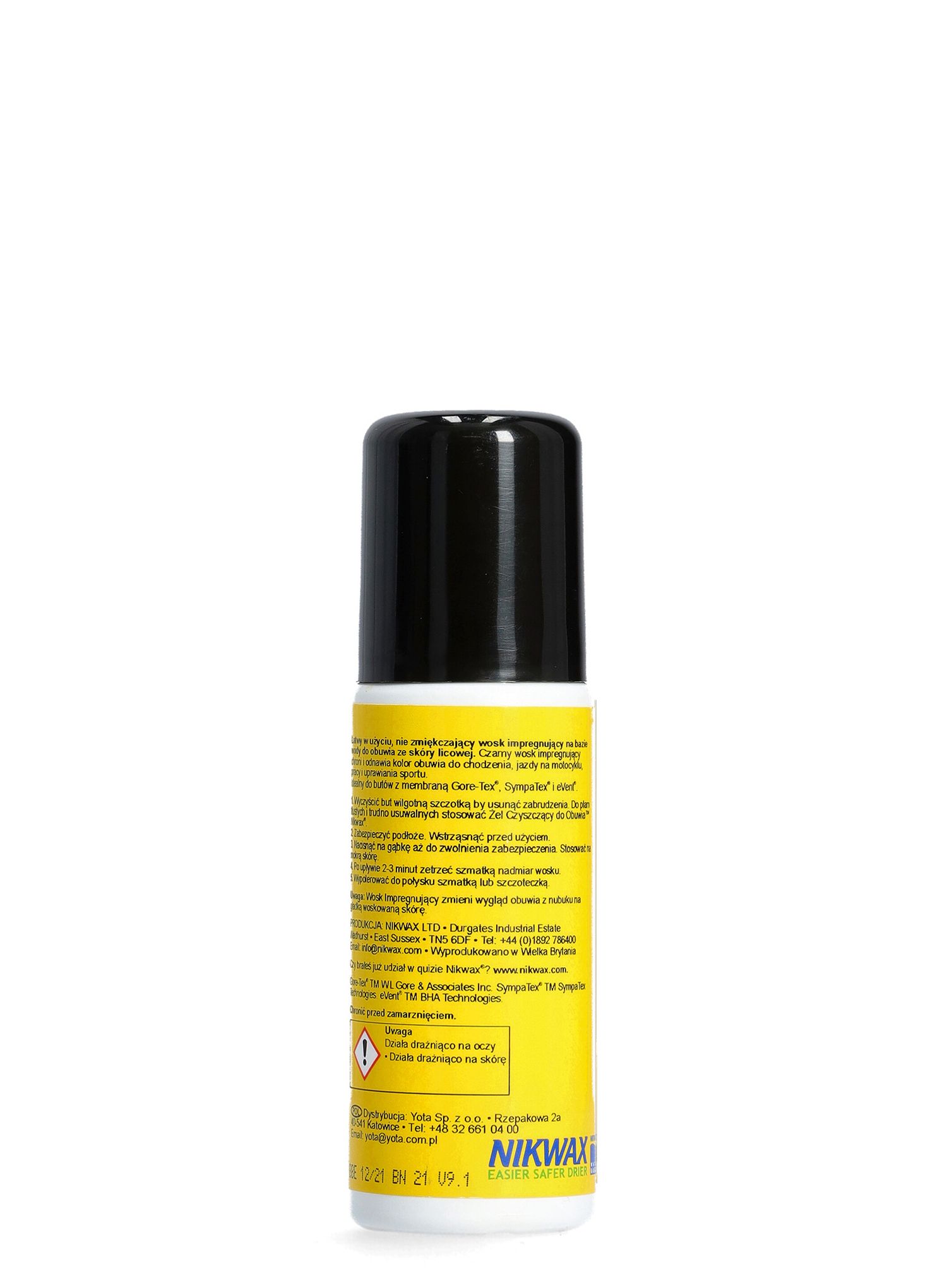 Восък за обувки Nikwax WP Wax For Leather 125 ml - black