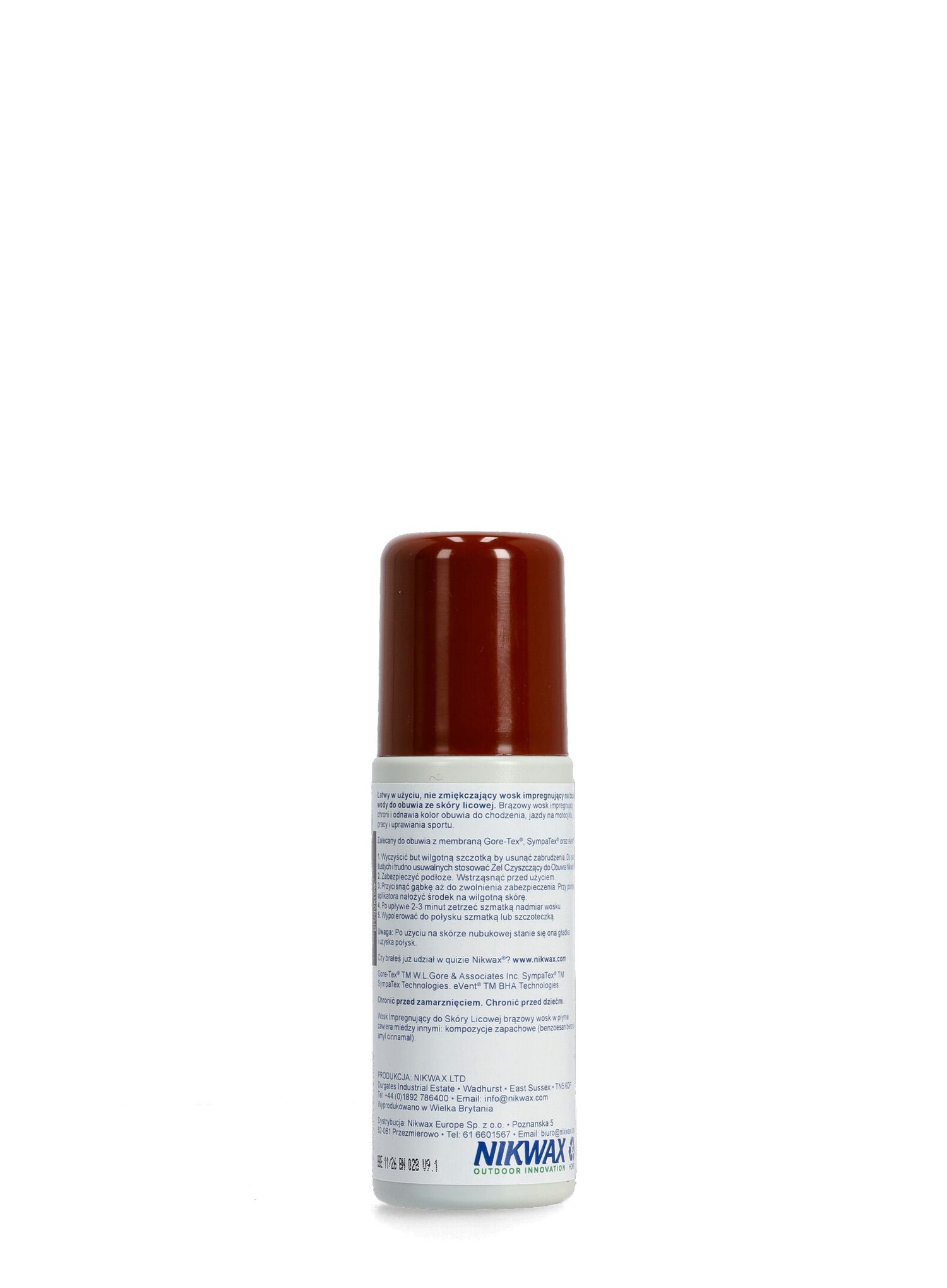 Восък за обувки Nikwax WP Wax For Leather 125 ml - brown