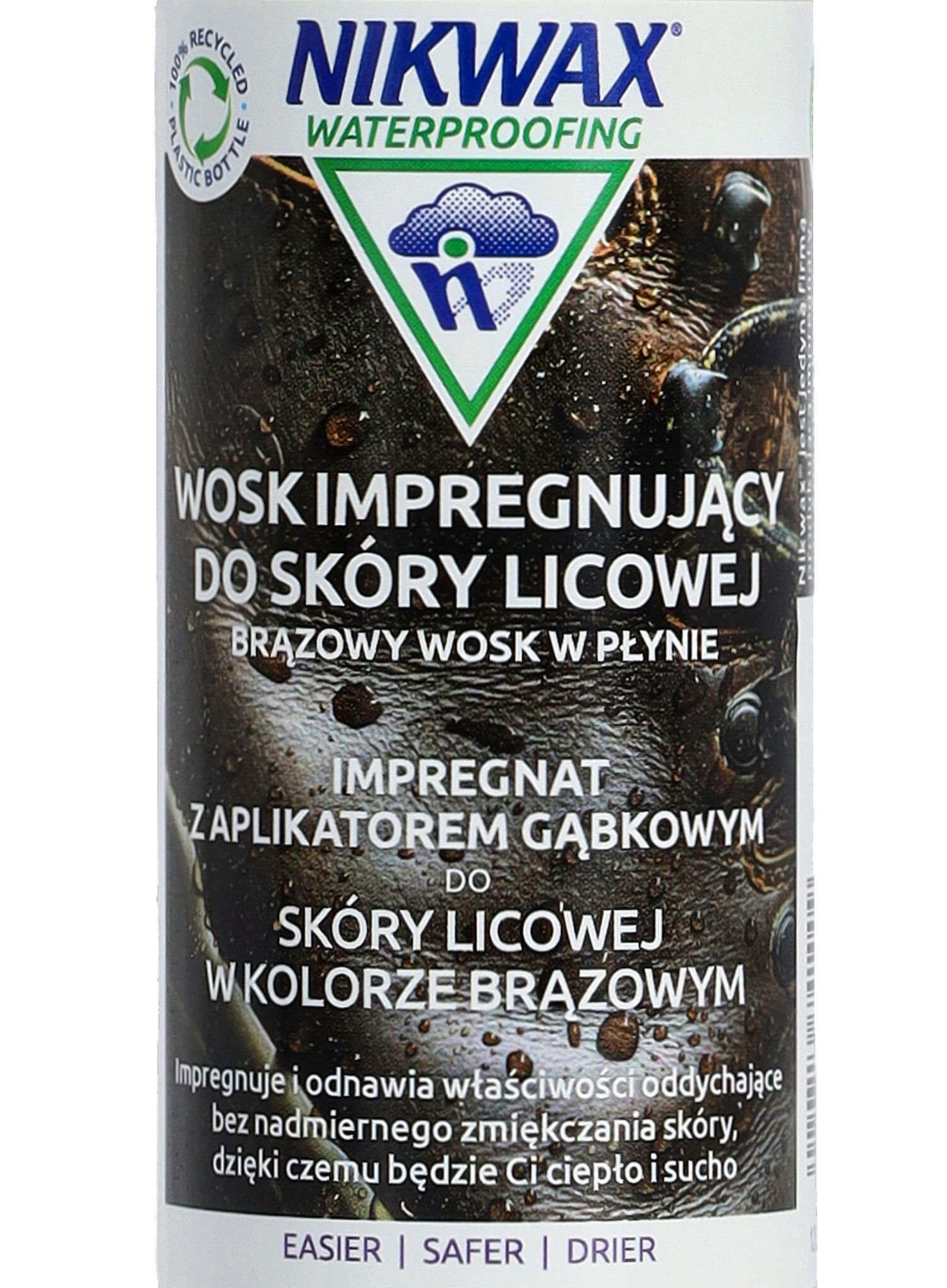 Восък за обувки Nikwax WP Wax For Leather 125 ml - brown