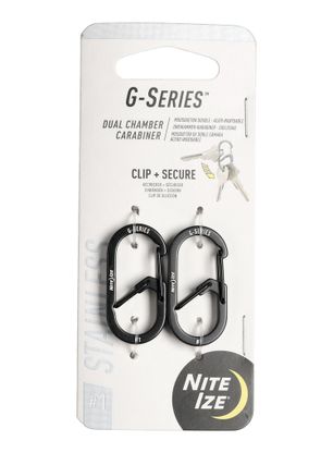 Карабинери Nite Ize G-Series Dual Chamber Carabiner 1 - black