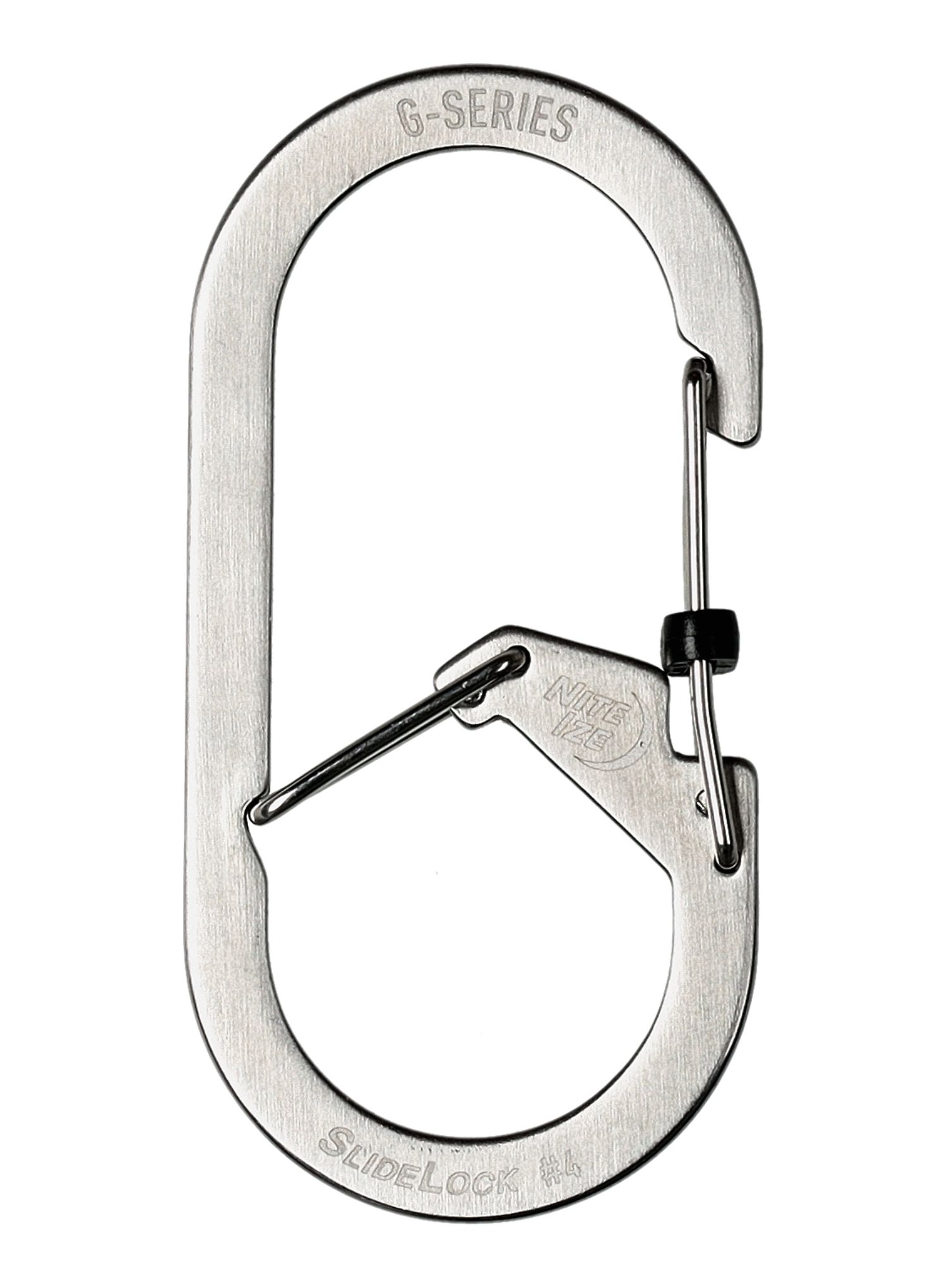 Карабинер Nite Ize G-Series SlideLock Dual Chamber Carabiner 4 - stainless steel