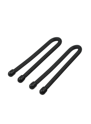 Каишки Nite Ize Gear Tie 6 2-pack - black/black