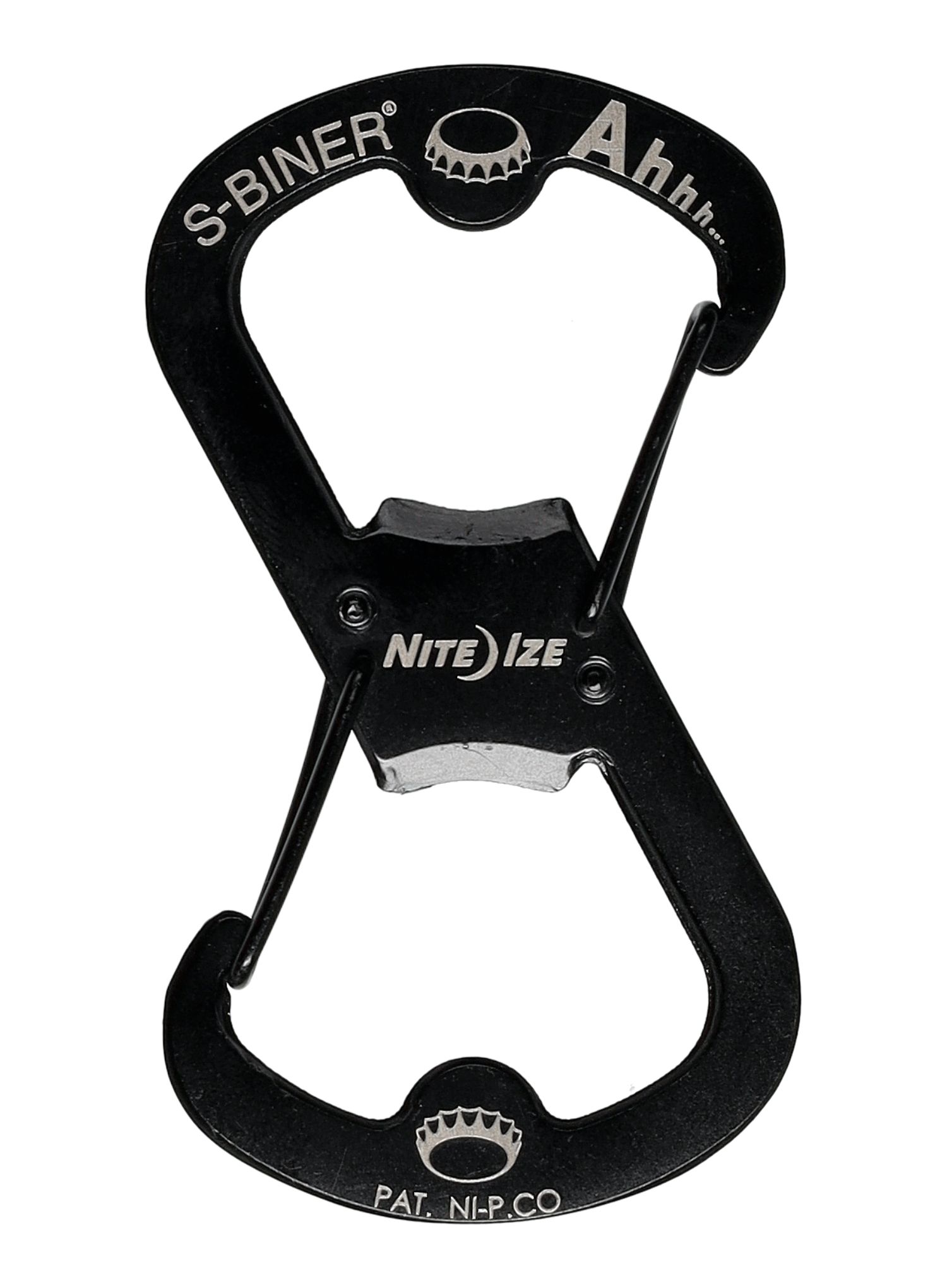 Карабинер Nite Ize S-Biner Ahhh Bottle Opener - black