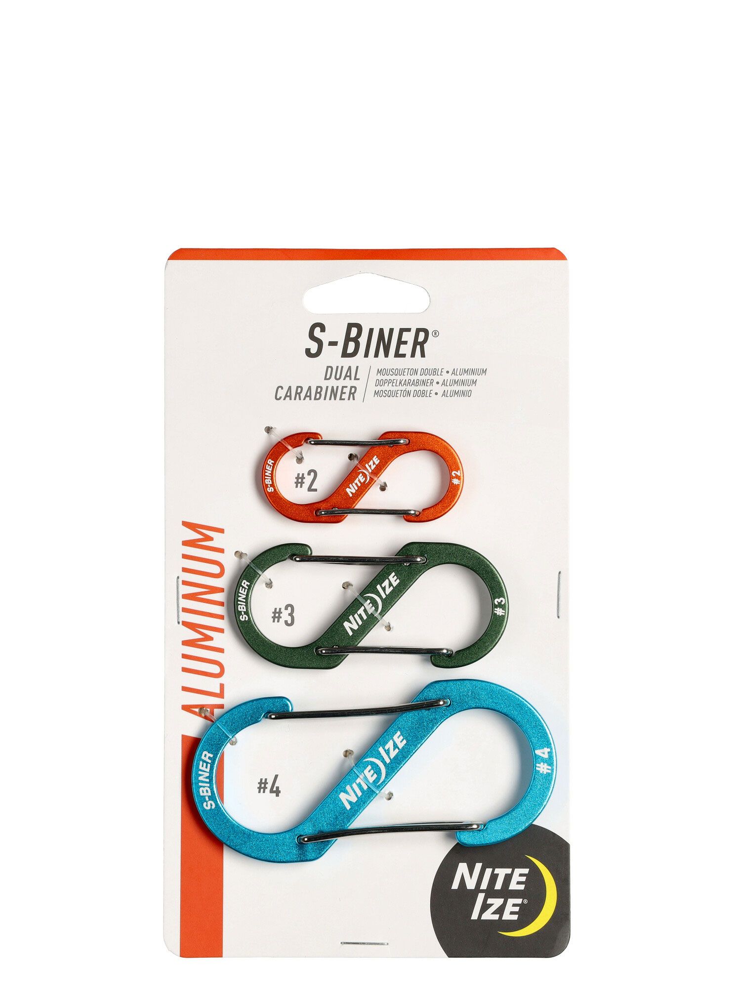 Карабинер за инвентар Nite Ize S-Biner Aluminum Combo 3 Pack