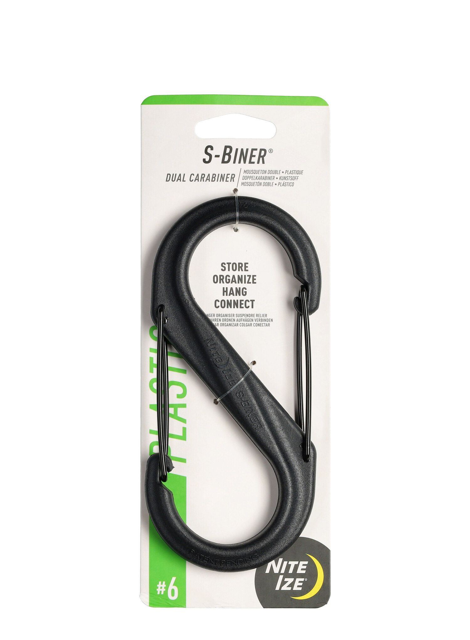 Карабинер за инвентар Nite Ize S-Biner Plastic 6 - black