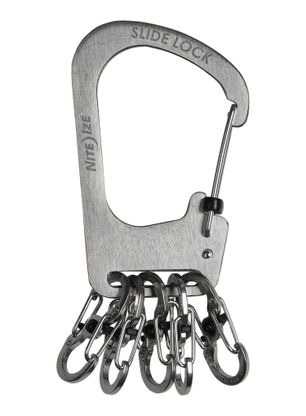 Карабинер за ключове Nite Ize SlideLock KeyRack - steel