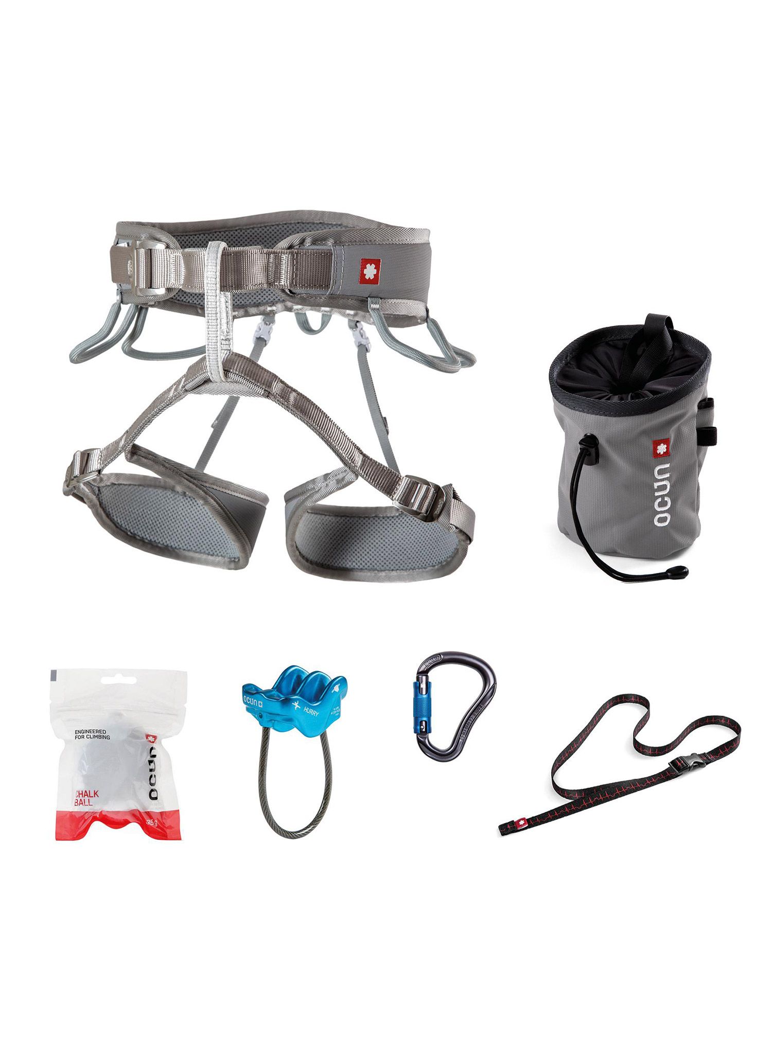 Комплект Ocun Climbing Twist Set - grey