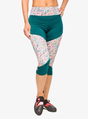 Катерачен клин Ocun Rhea 3/4 Leggings - green deep teal