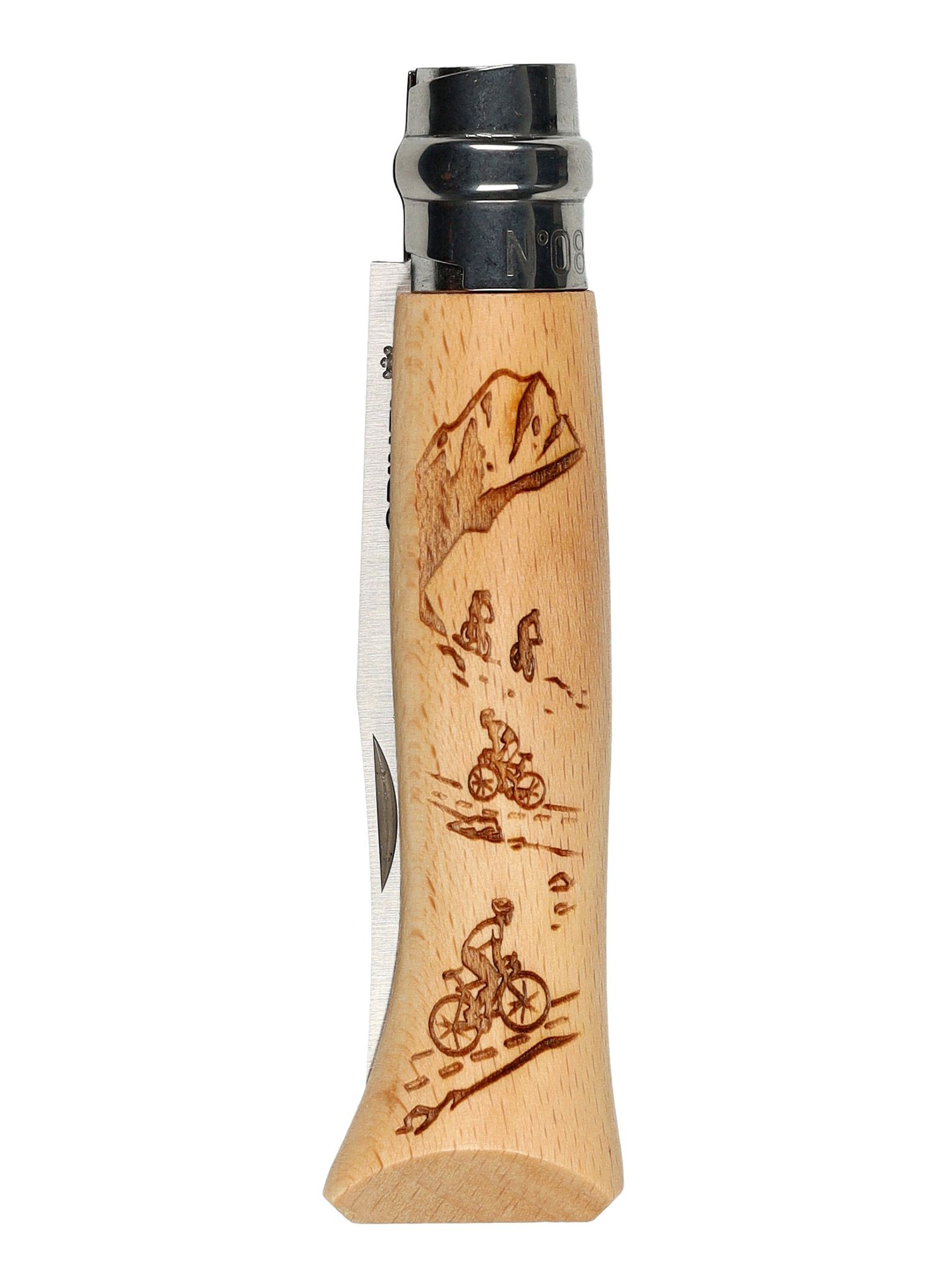 Туристически нож Opinel Mountain Sport No.08 - cycling