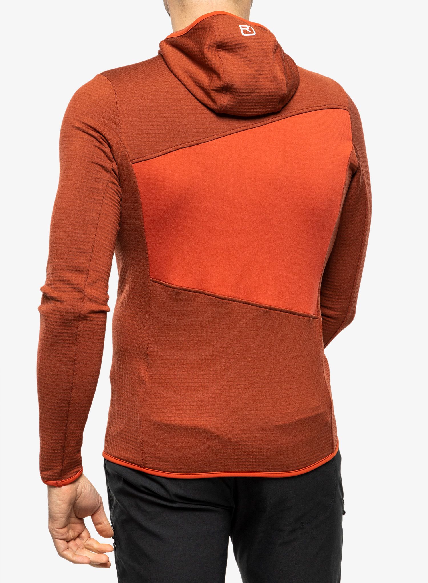 Суичър Ortovox Fleece Grid Hoody - clay orange