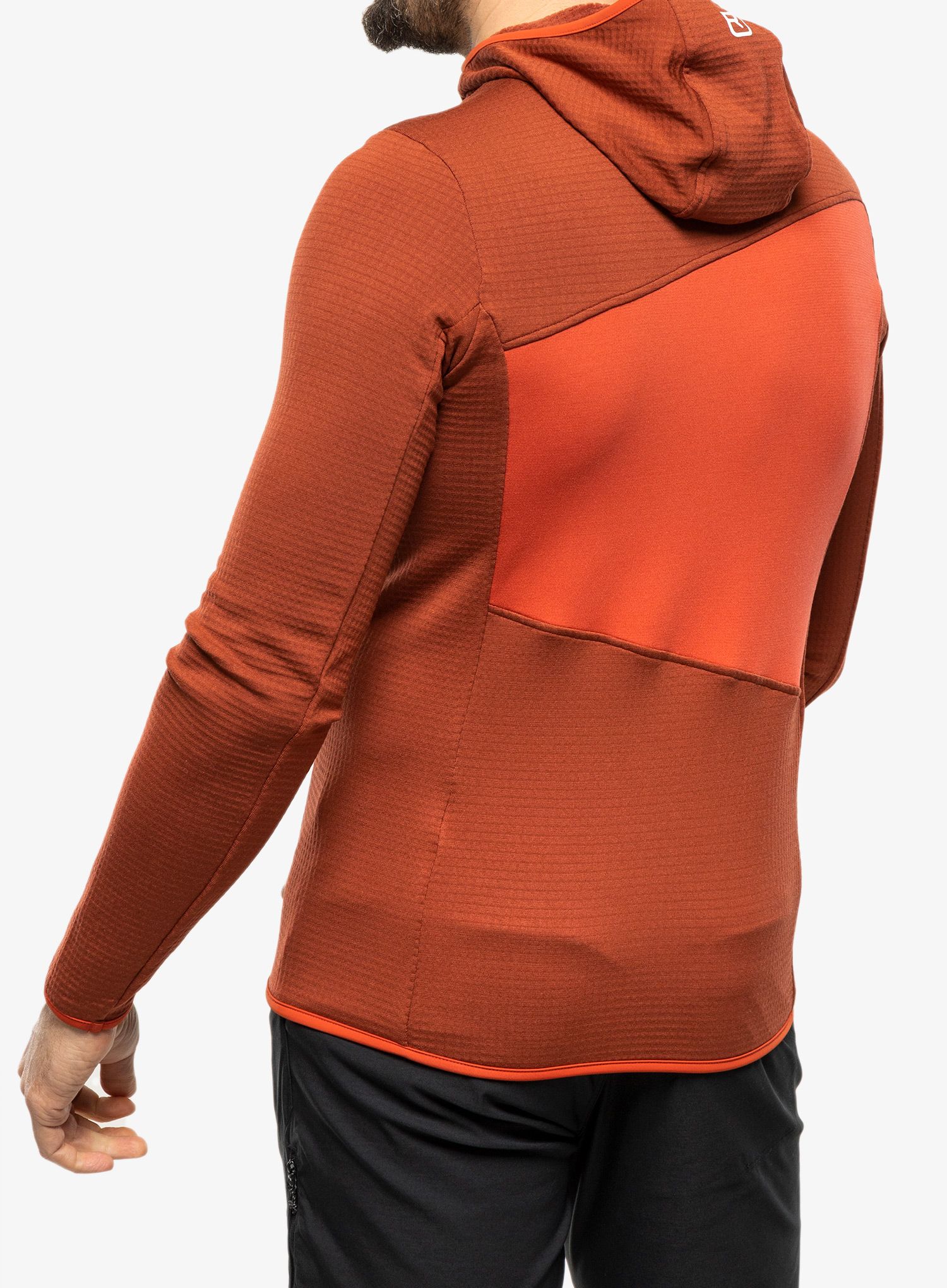 Суичър Ortovox Fleece Grid Hoody - clay orange