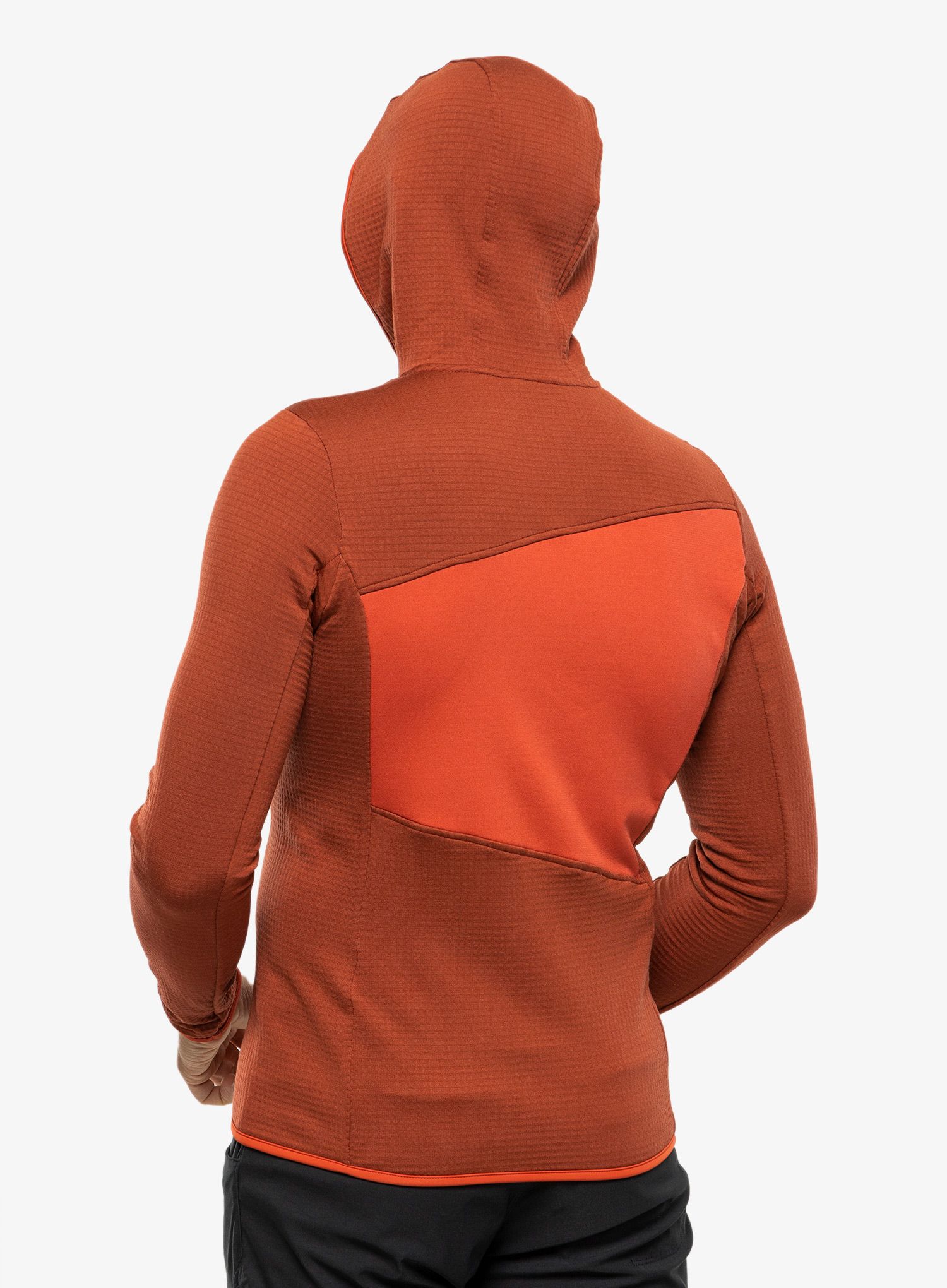 Суичър Ortovox Fleece Grid Hoody - clay orange