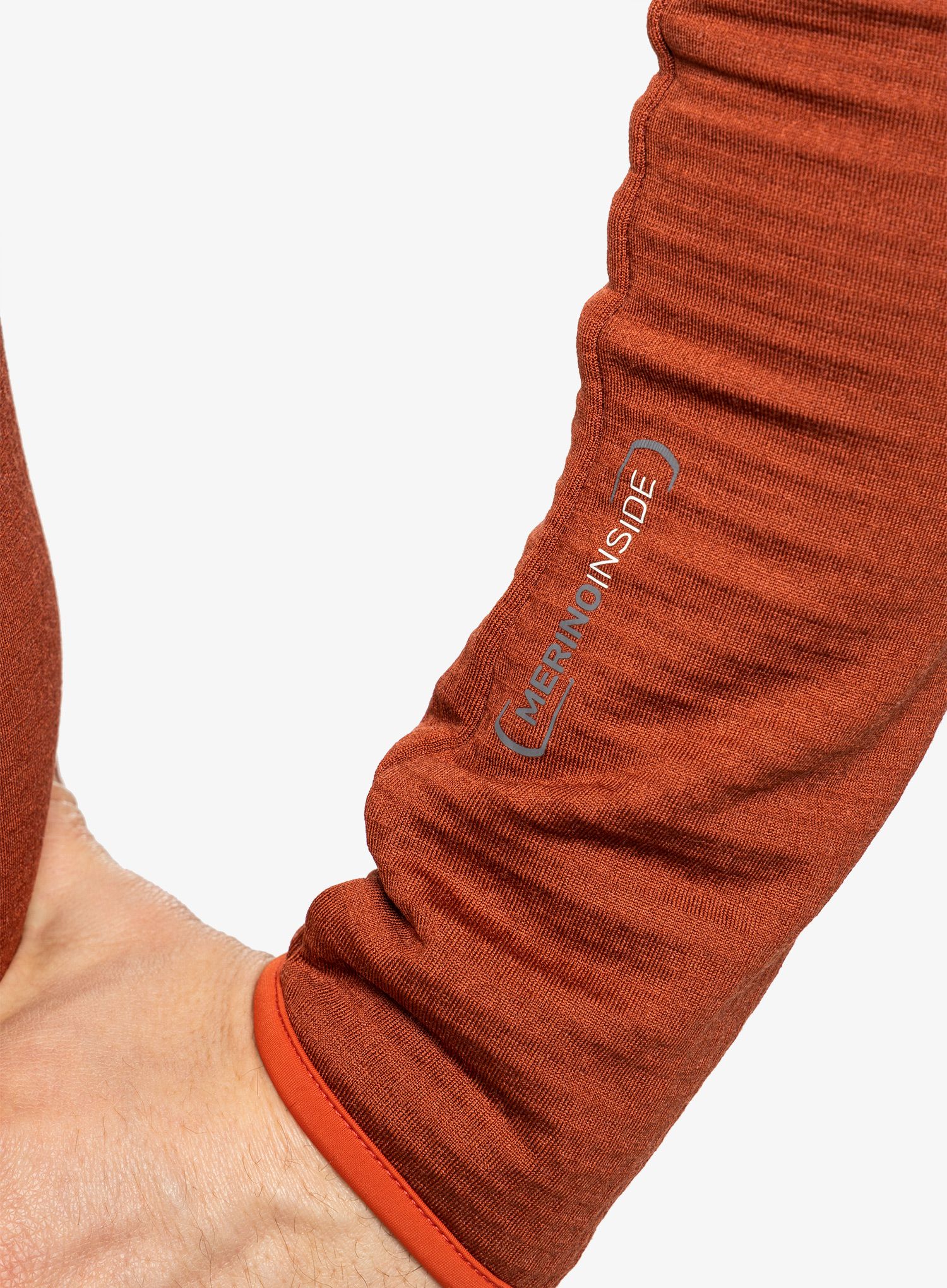 Суичър Ortovox Fleece Grid Hoody - clay orange