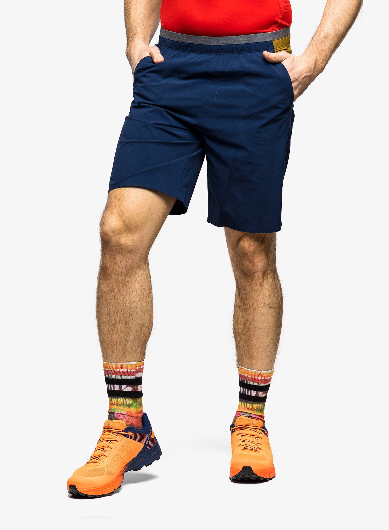 Мъжки къси панталони Ortovox Piz Selva Shorts - deep ocean