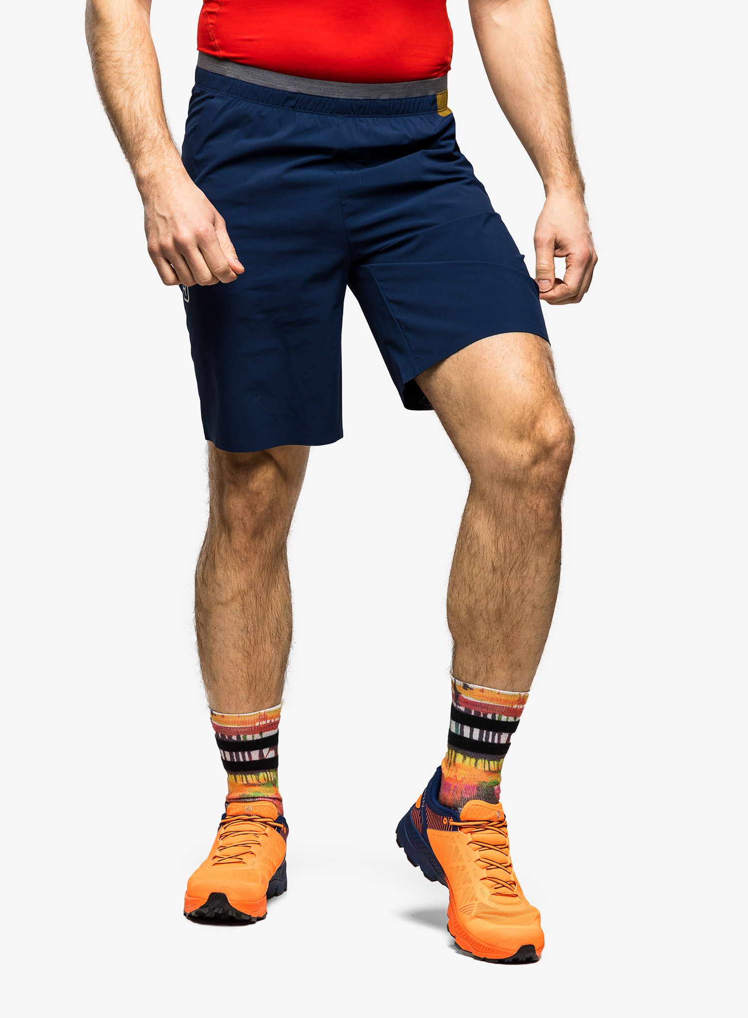 Мъжки къси панталони Ortovox Piz Selva Shorts - deep ocean