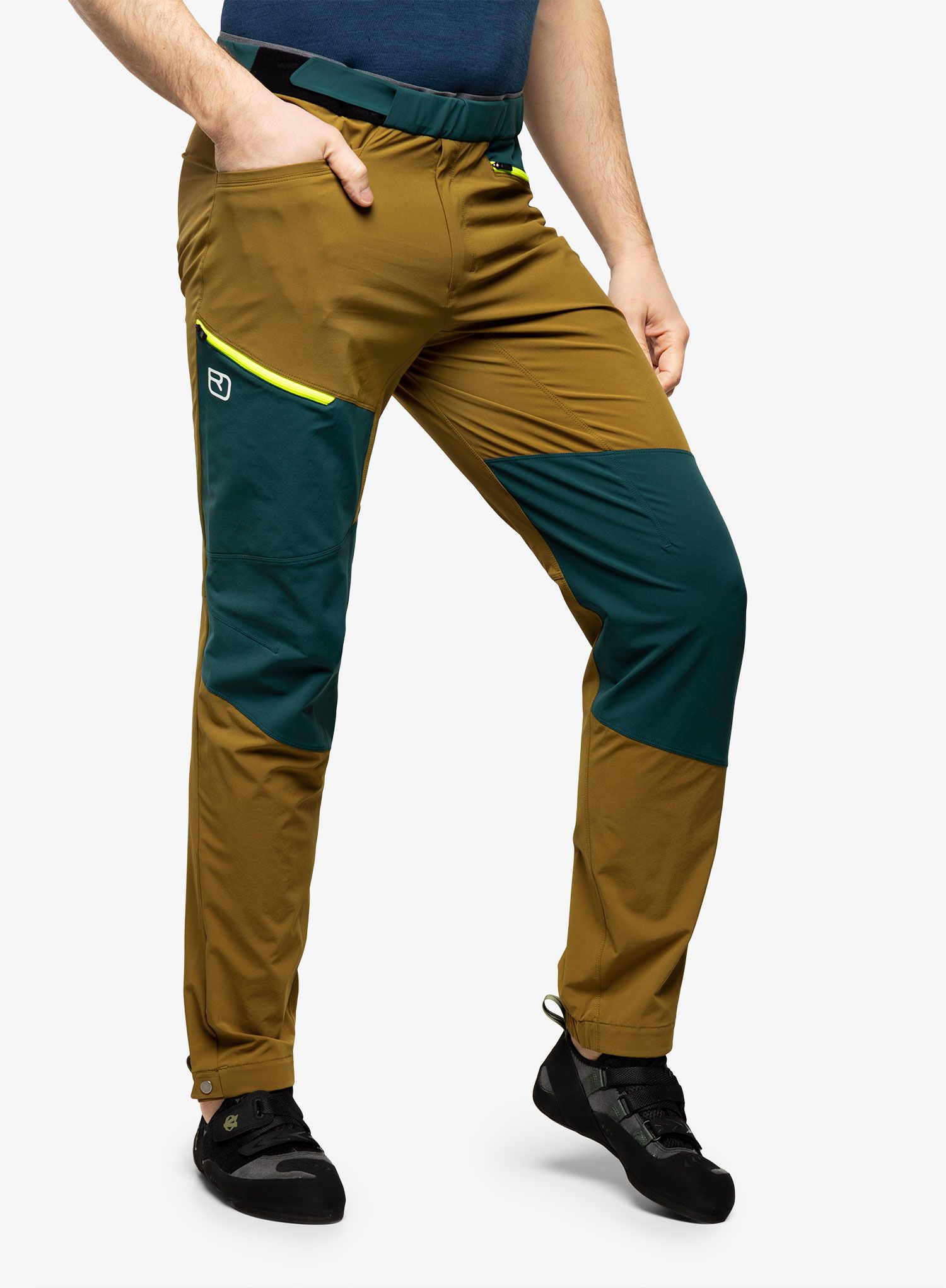 Панталони за катерене Ortovox Vajolet Pants - grn moss