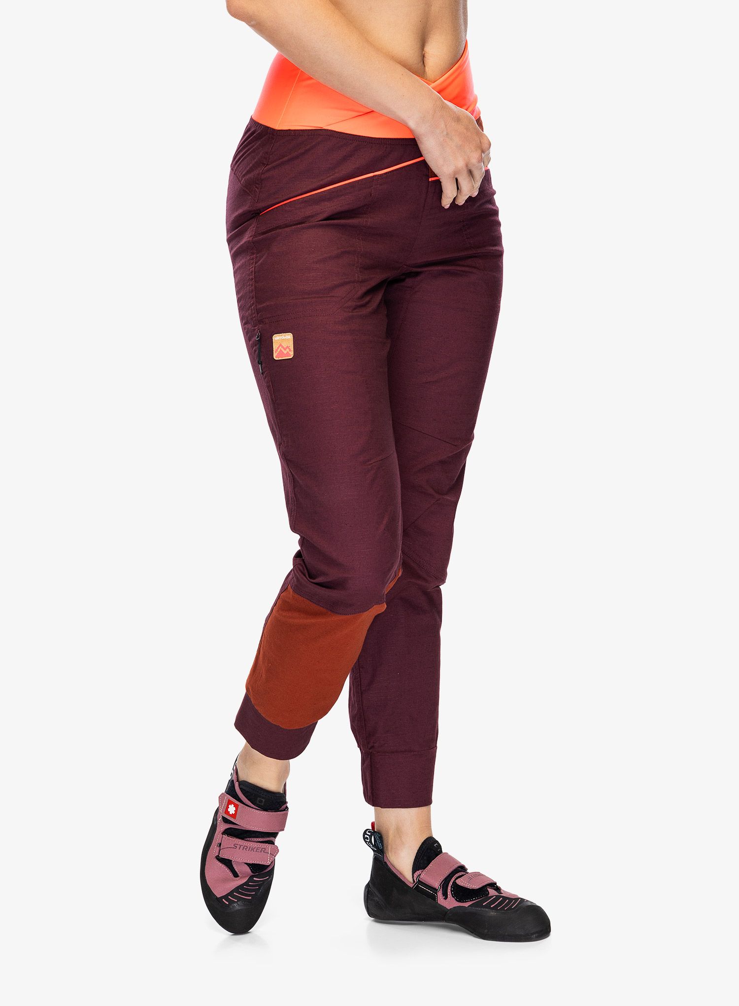 Дамски катерачни панталони Ortovox Valbon Pants - winetasting