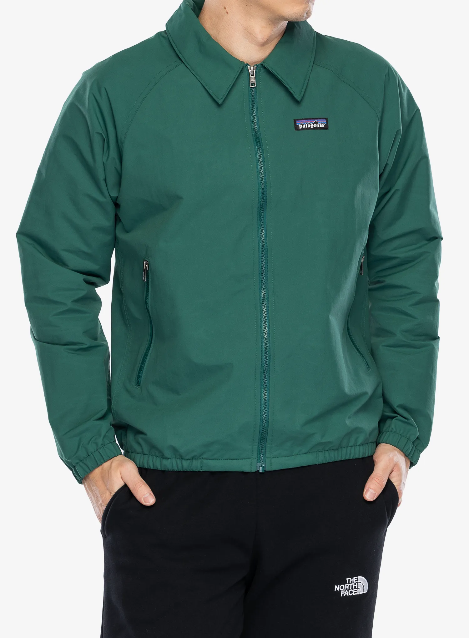 Яке ветровка Patagonia Baggies Jacket - conifer green