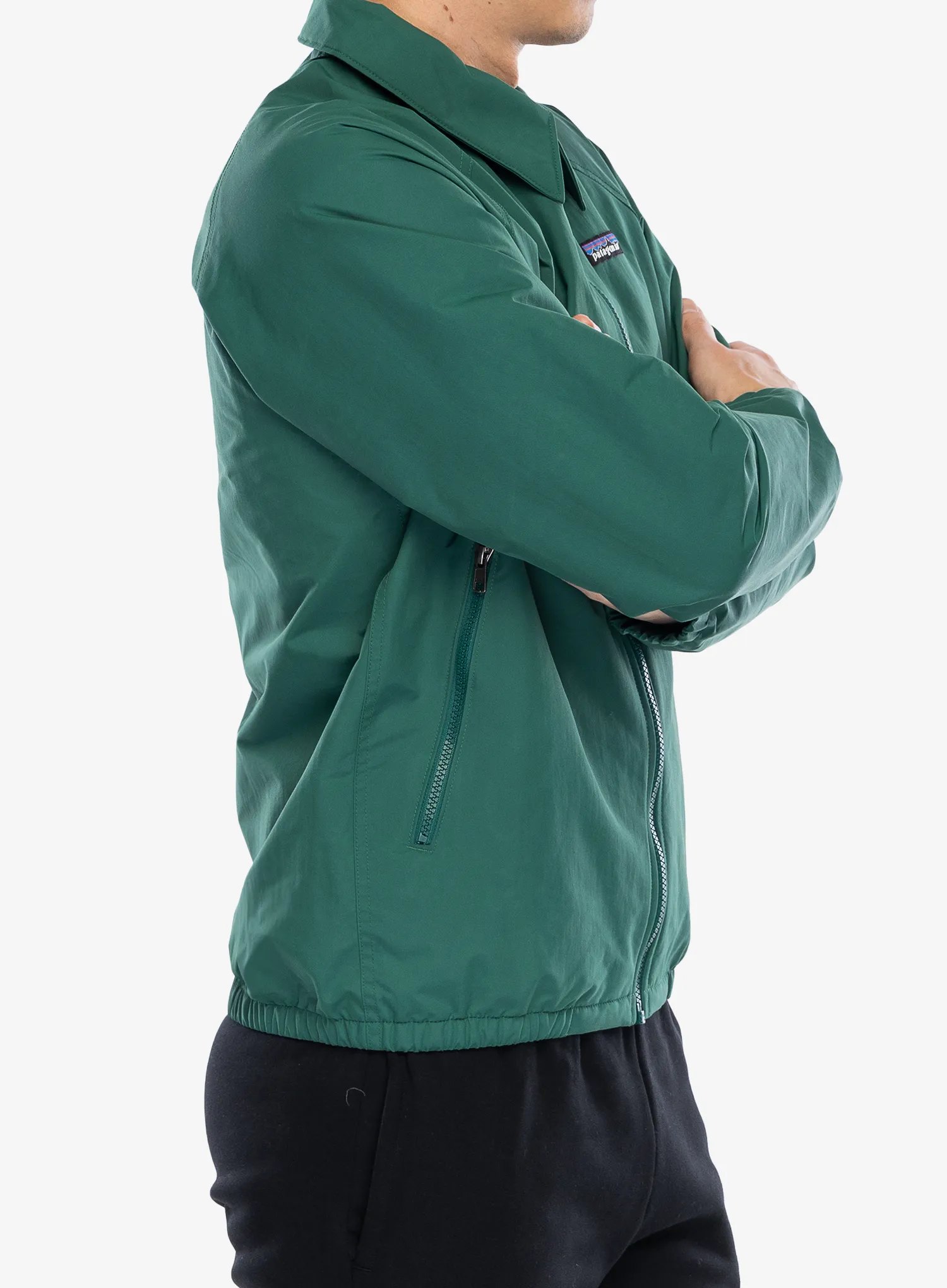 Яке ветровка Patagonia Baggies Jacket - conifer green