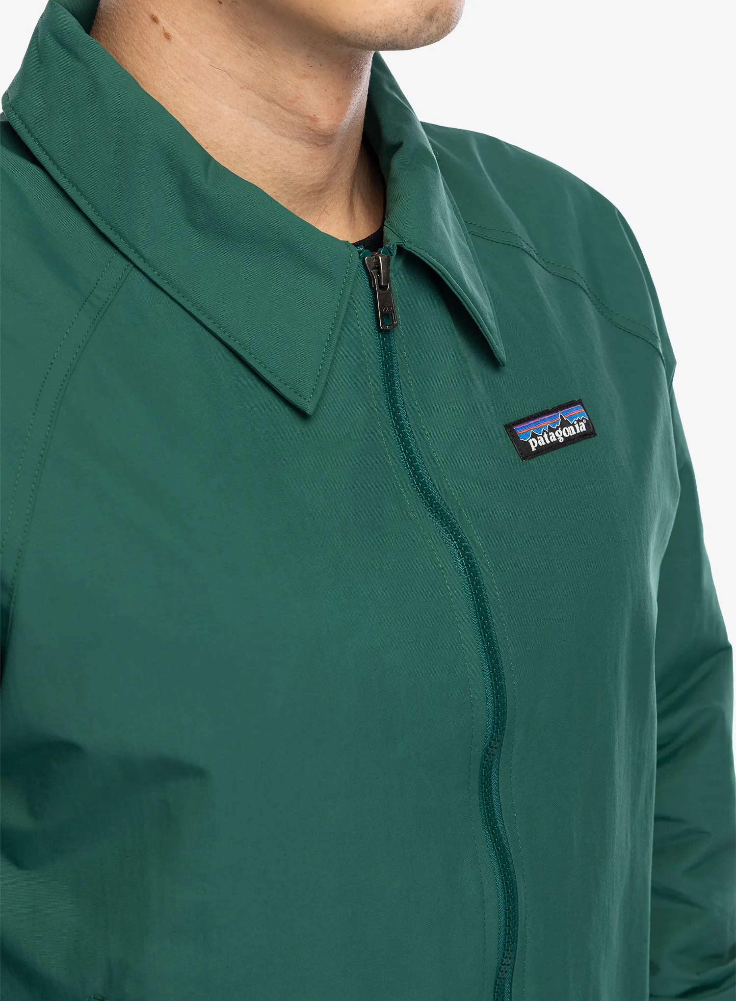 Яке ветровка Patagonia Baggies Jacket - conifer green
