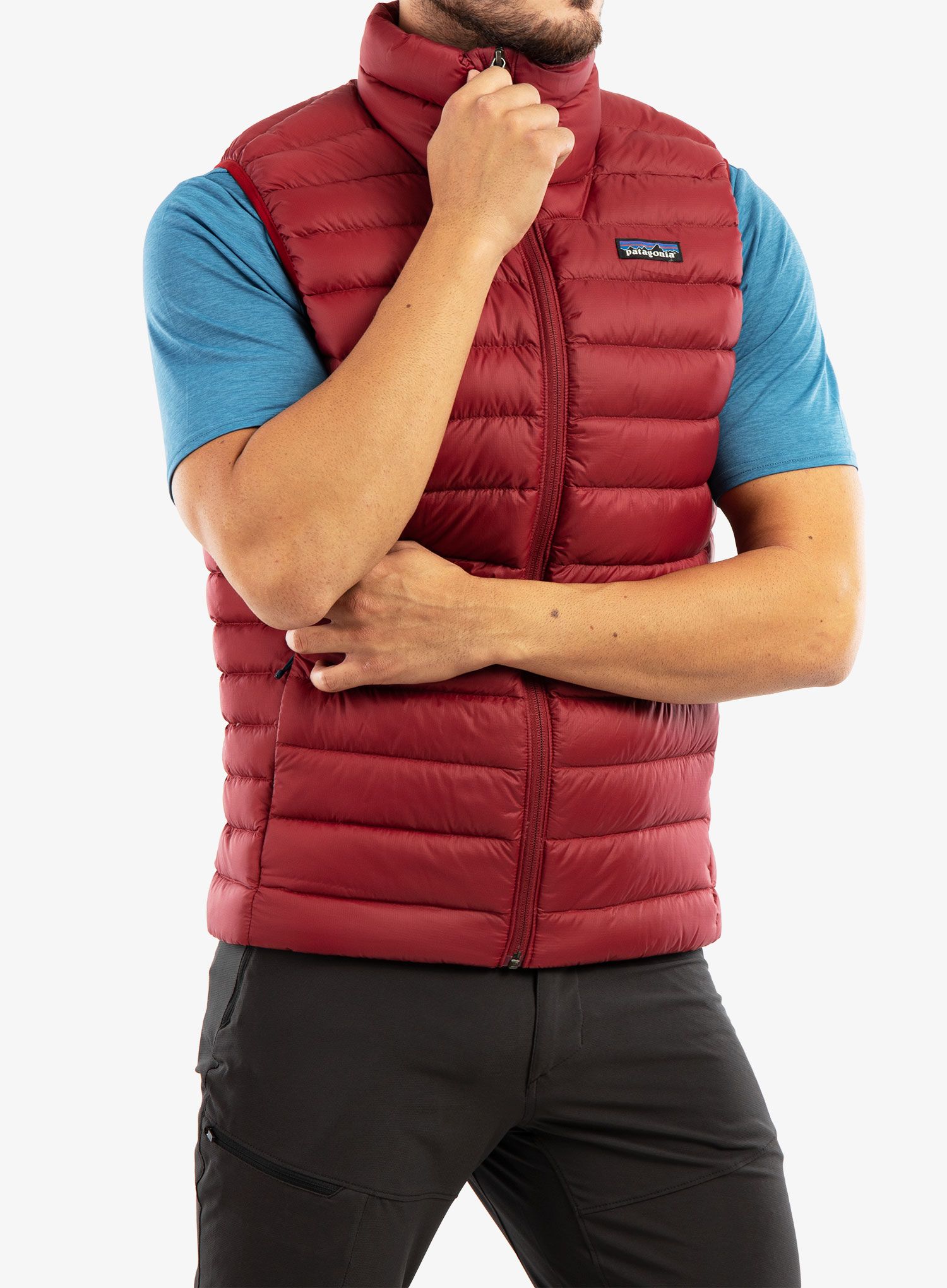 Елек Patagonia Down Sweater Vest - wax red