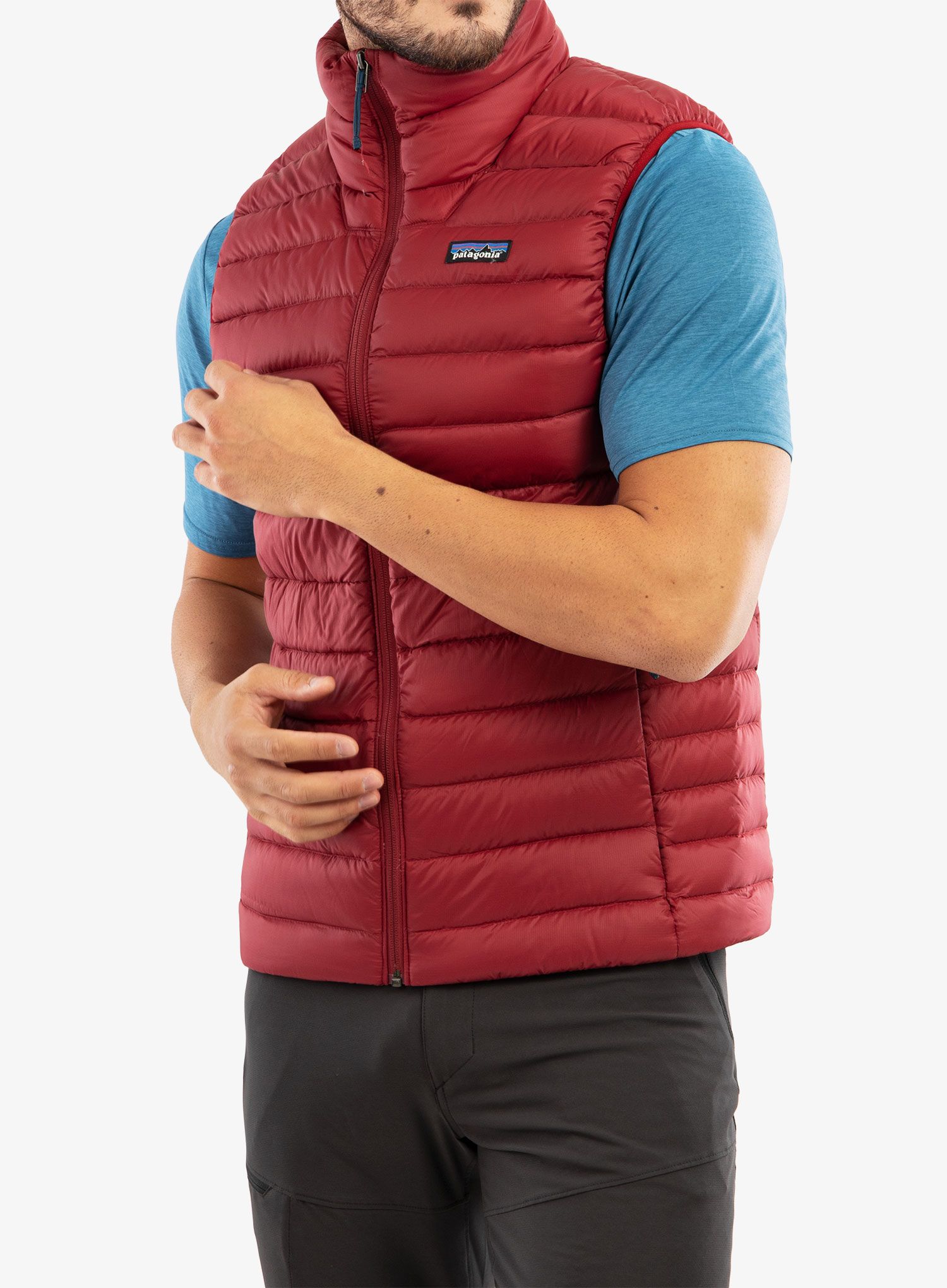 Елек Patagonia Down Sweater Vest - wax red