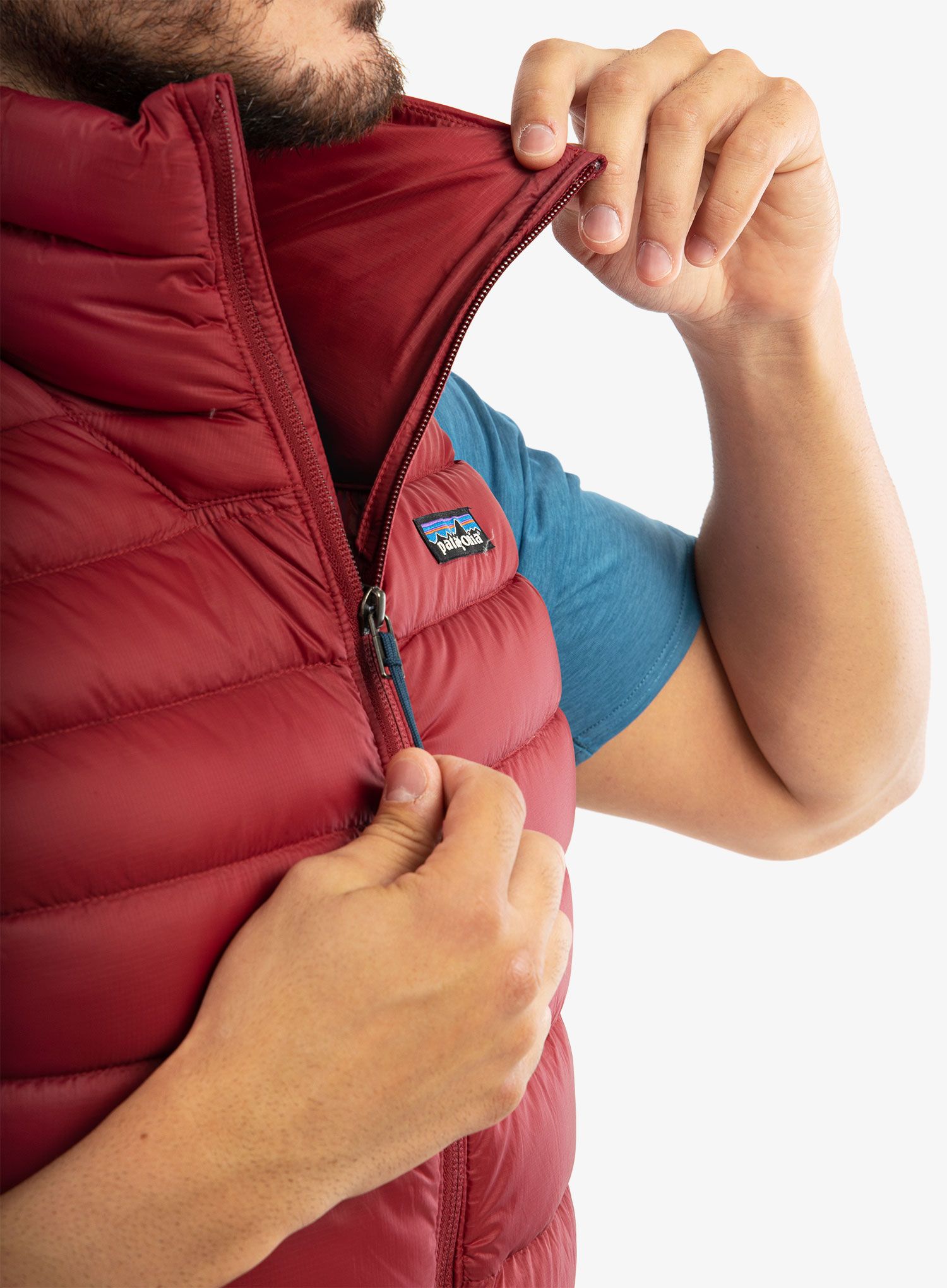 Елек Patagonia Down Sweater Vest - wax red