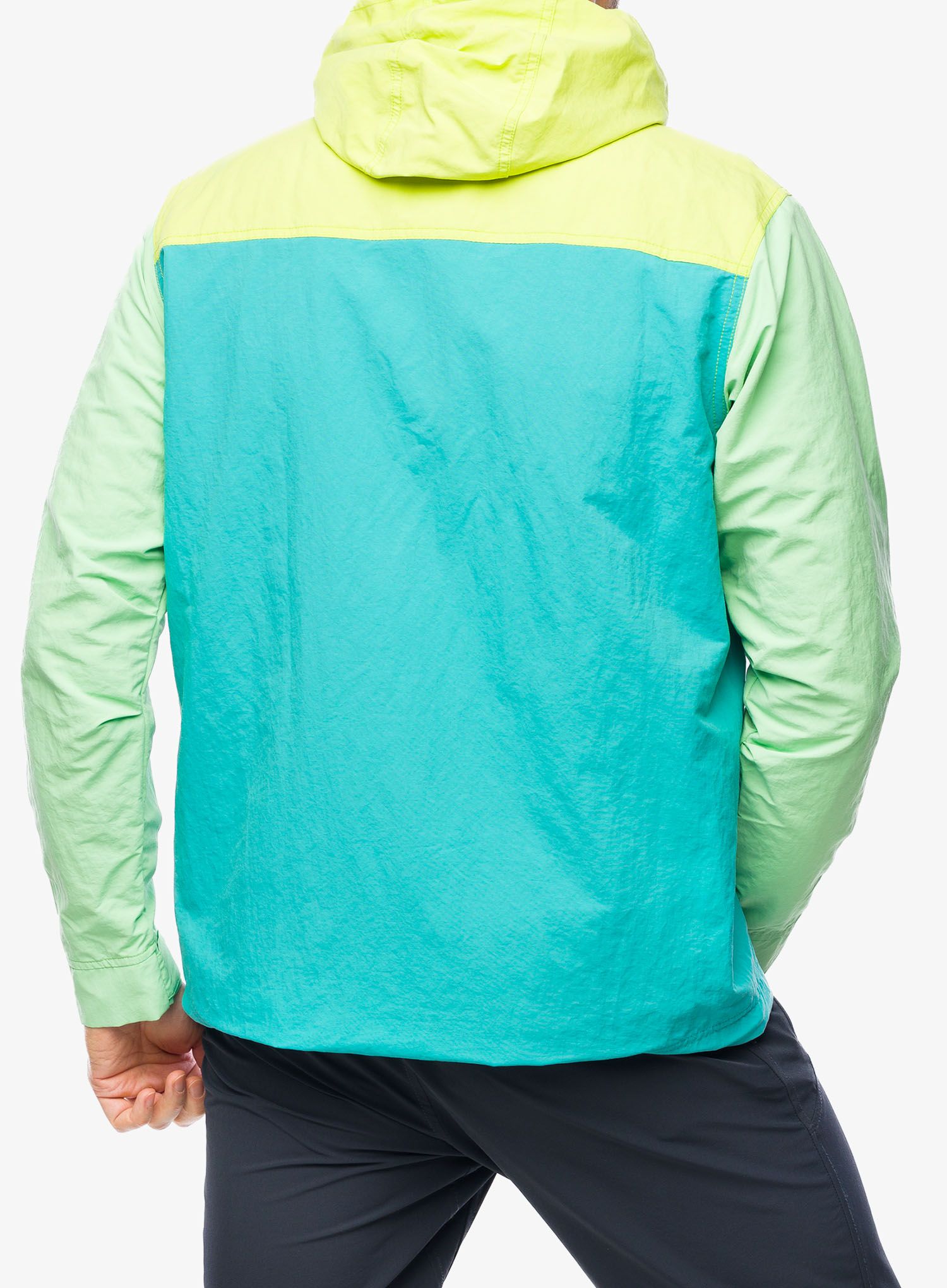 Яке ветровка Patagonia Isthmus Anorak - subtidal blue