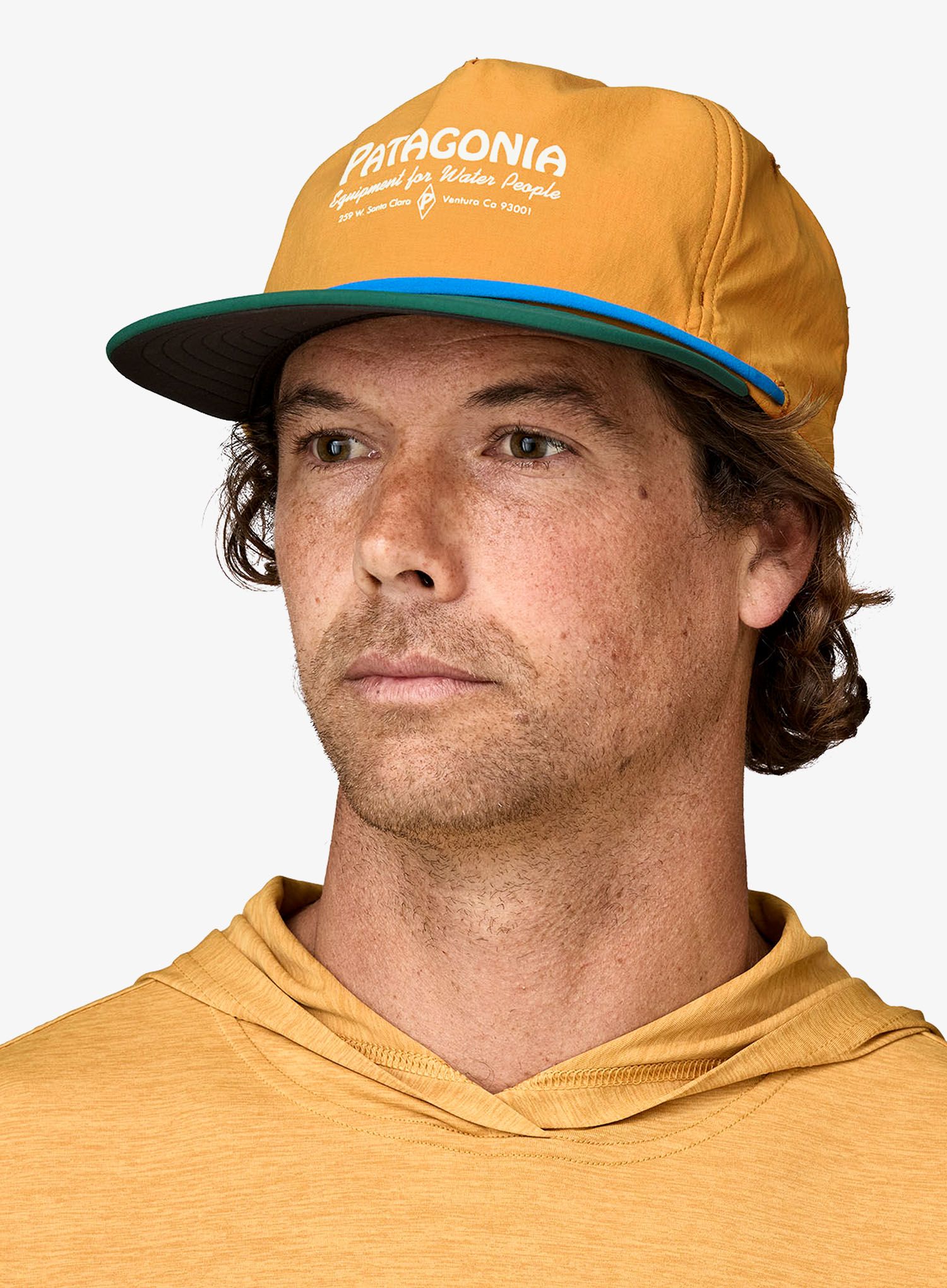 Шапка Patagonia Merganzer Hat - water people/gold