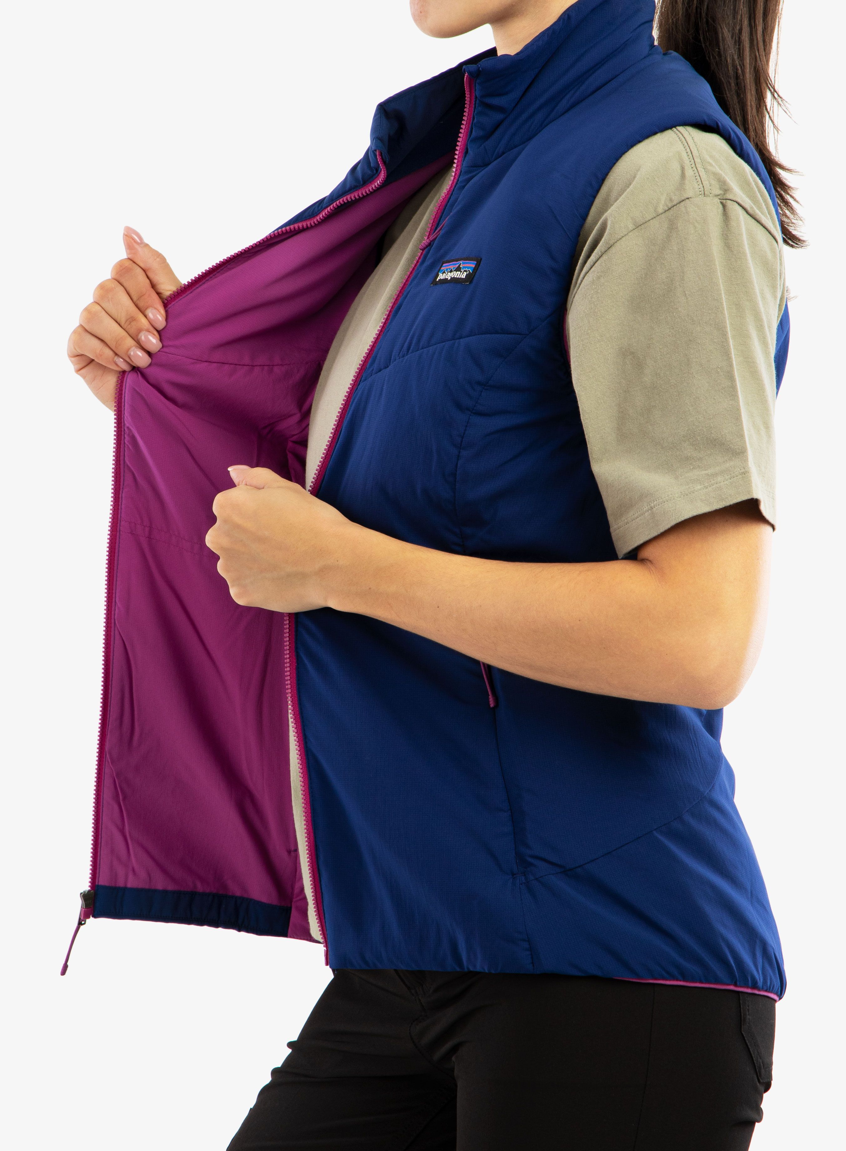 Дамски елек Patagonia Nano-Air Vest - sound blue