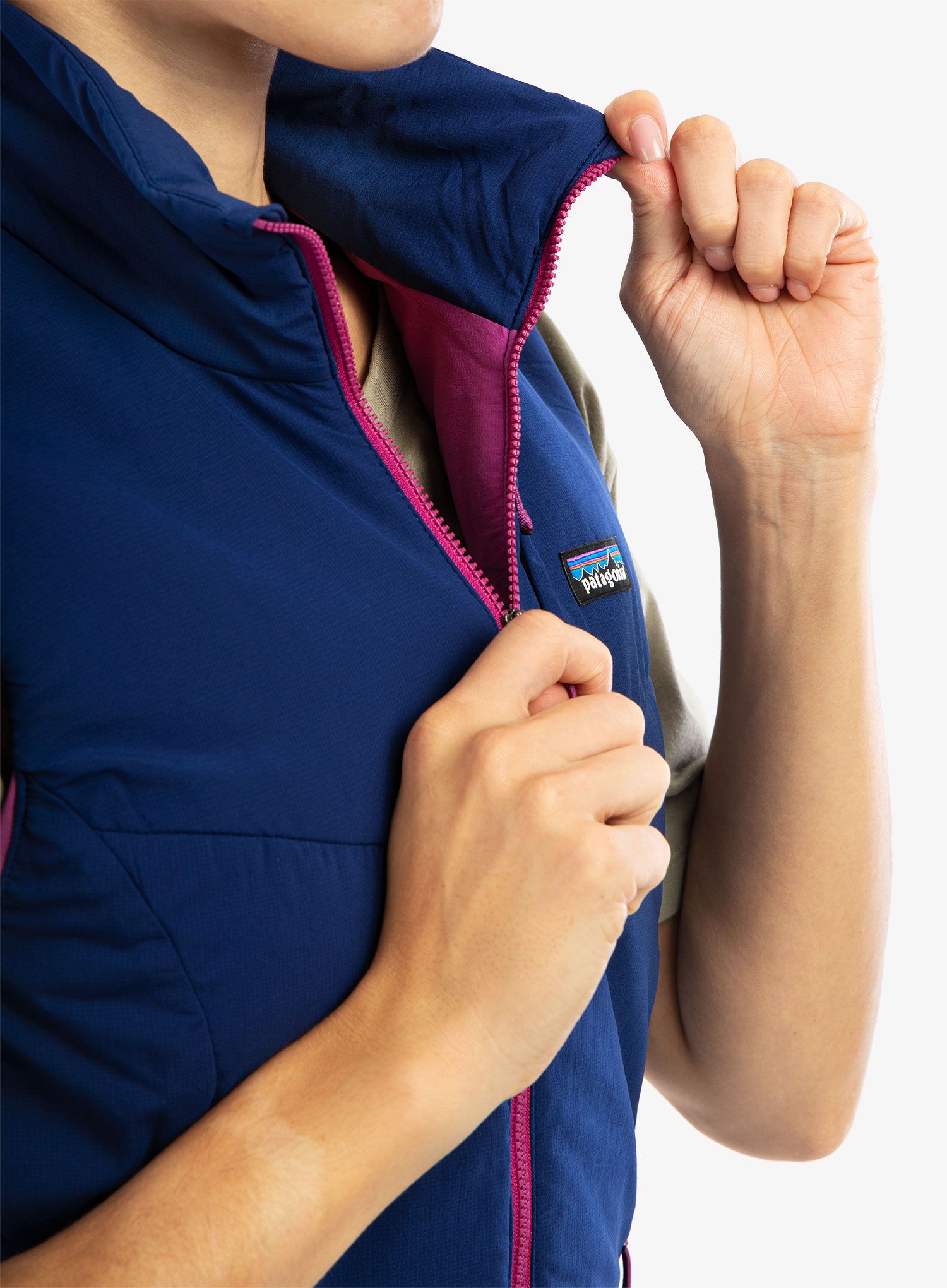 Дамски елек Patagonia Nano-Air Vest - sound blue