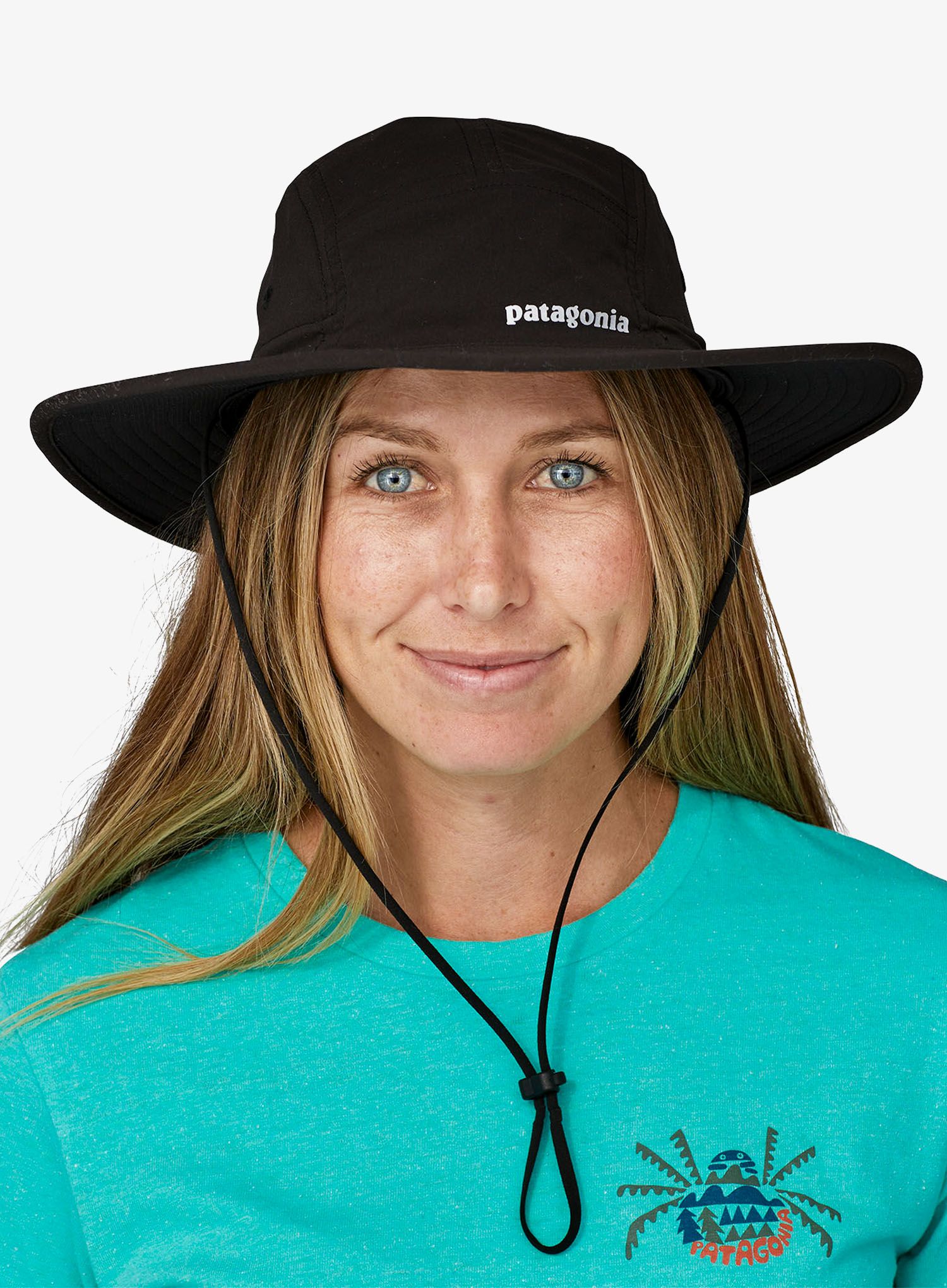Туристическа шапка Patagonia Quandary Brimmer - black