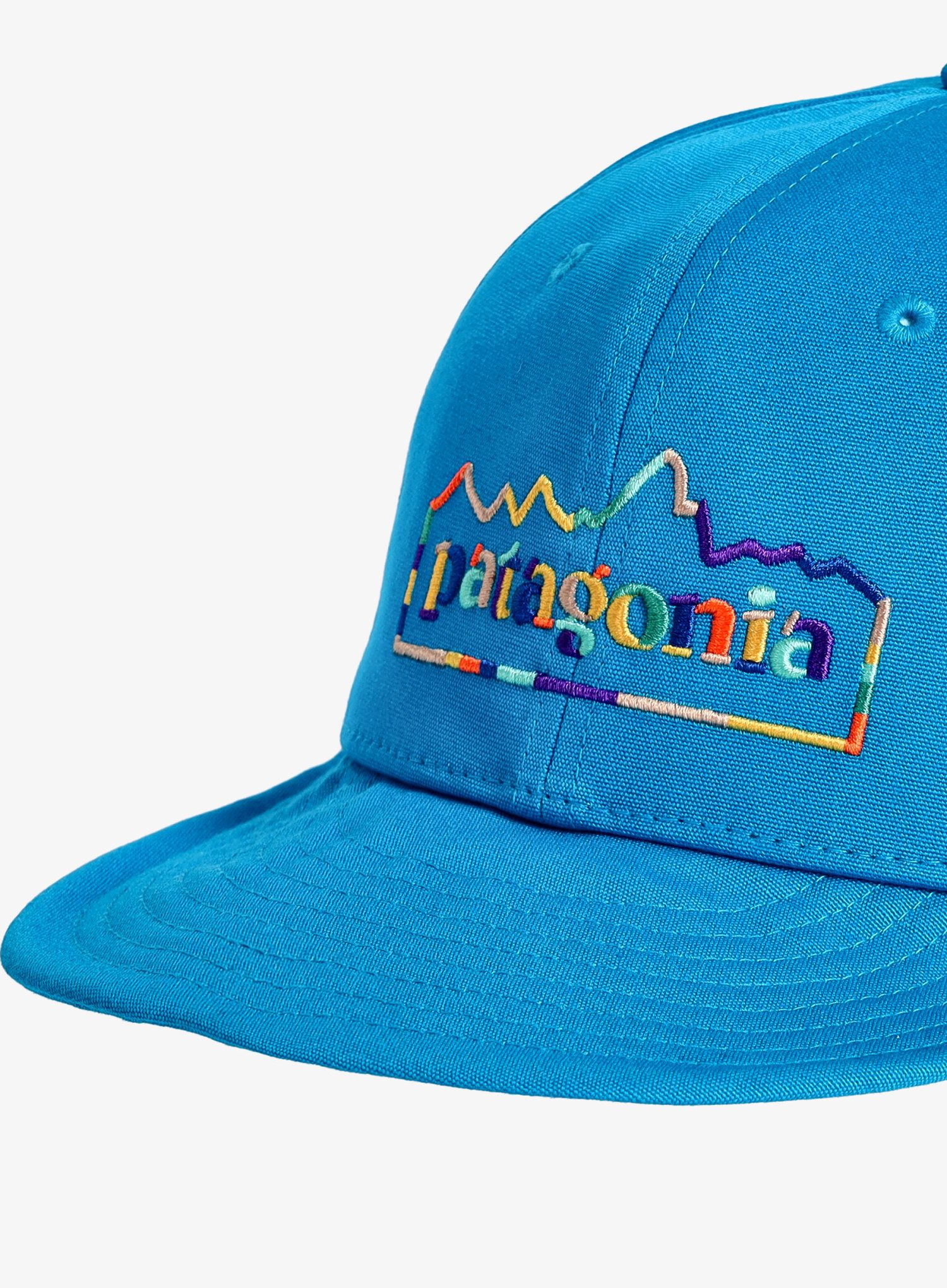Шапка с козирка Patagonia Scrap Everyday Cap - unity fitz/blue