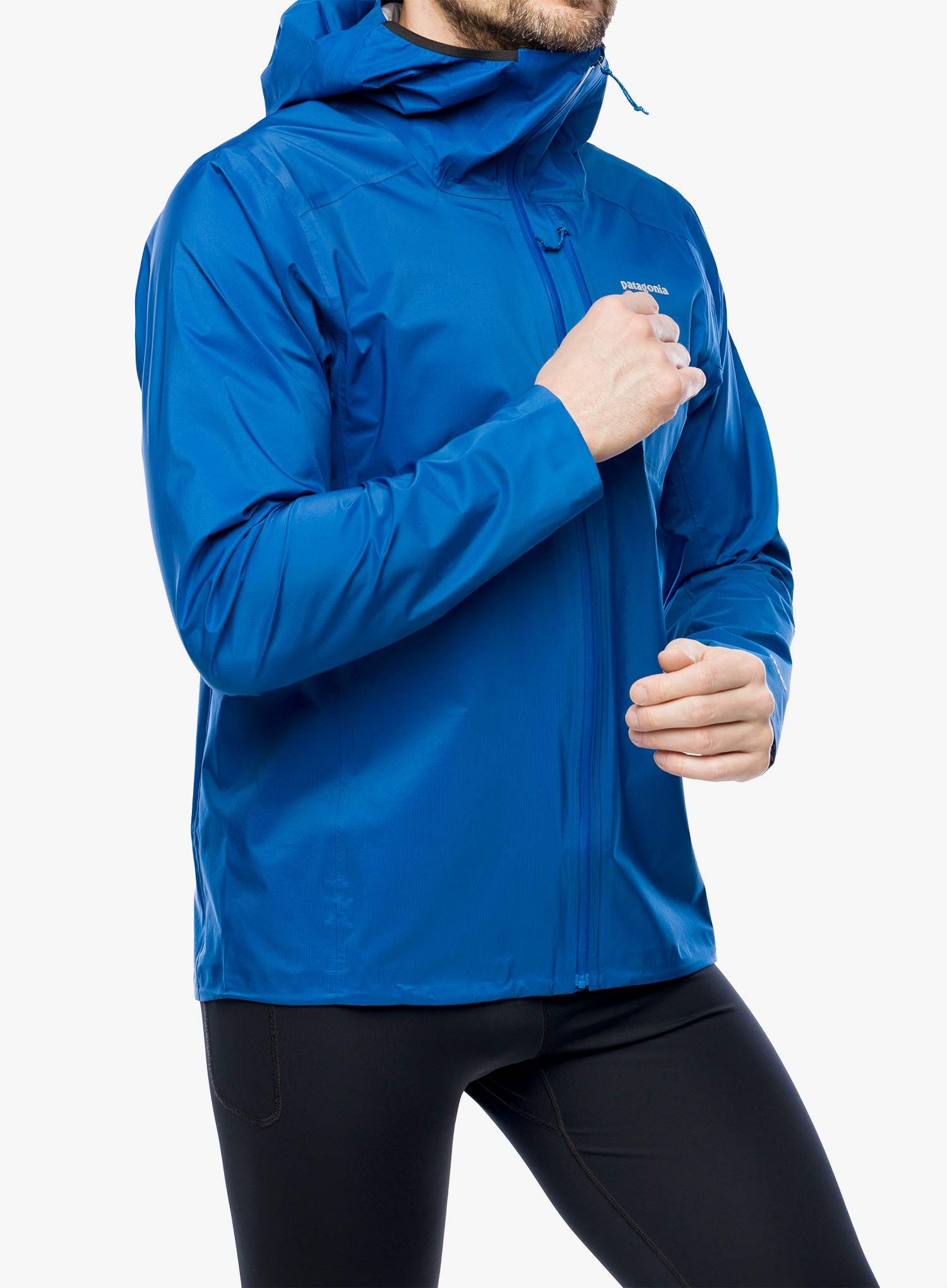 Яке за бягане Patagonia Storm Racer Jacket - endless blue