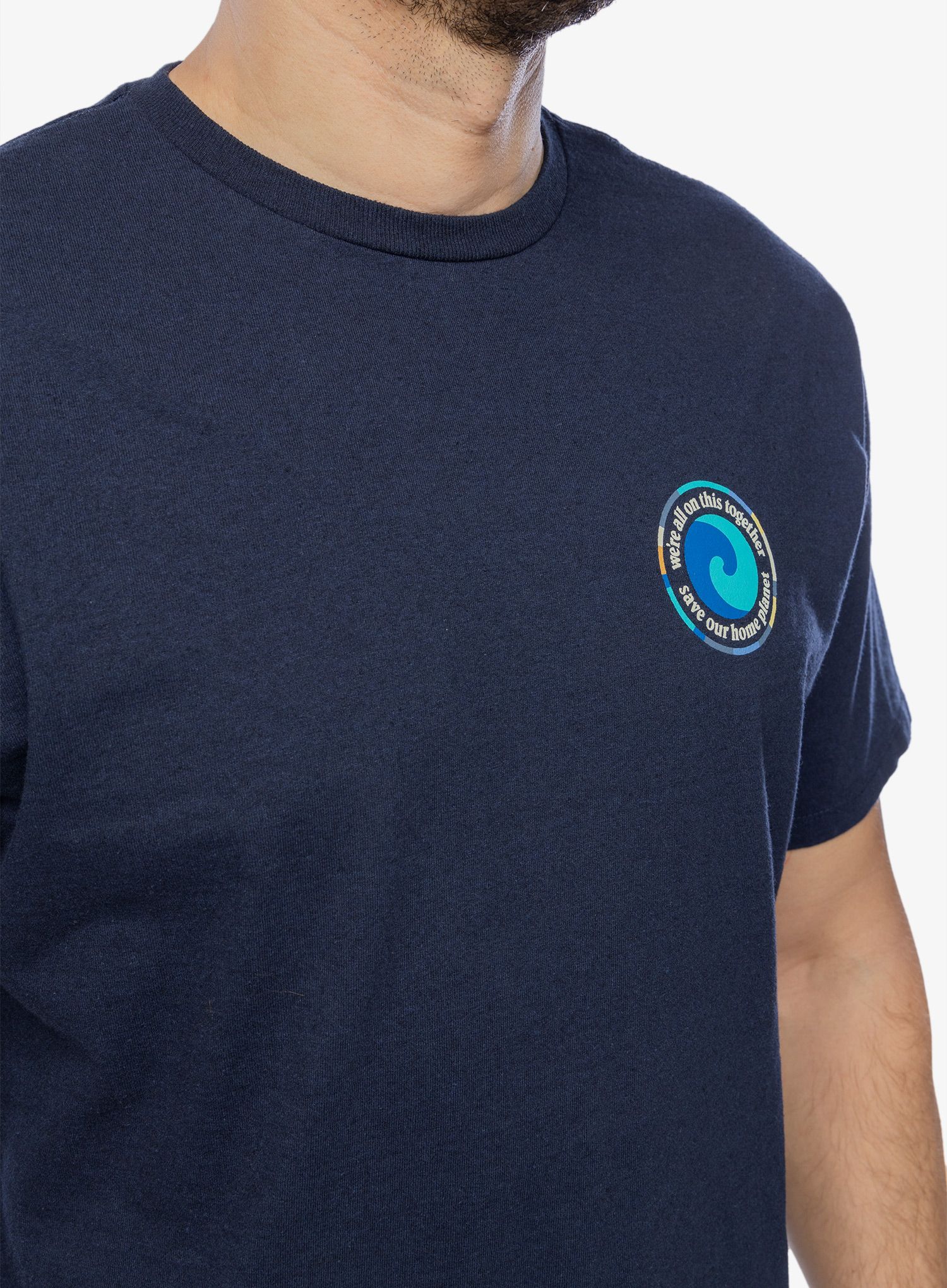 Тениска с щампа Patagonia Unity Fitz Responsibili-Tee - new navy