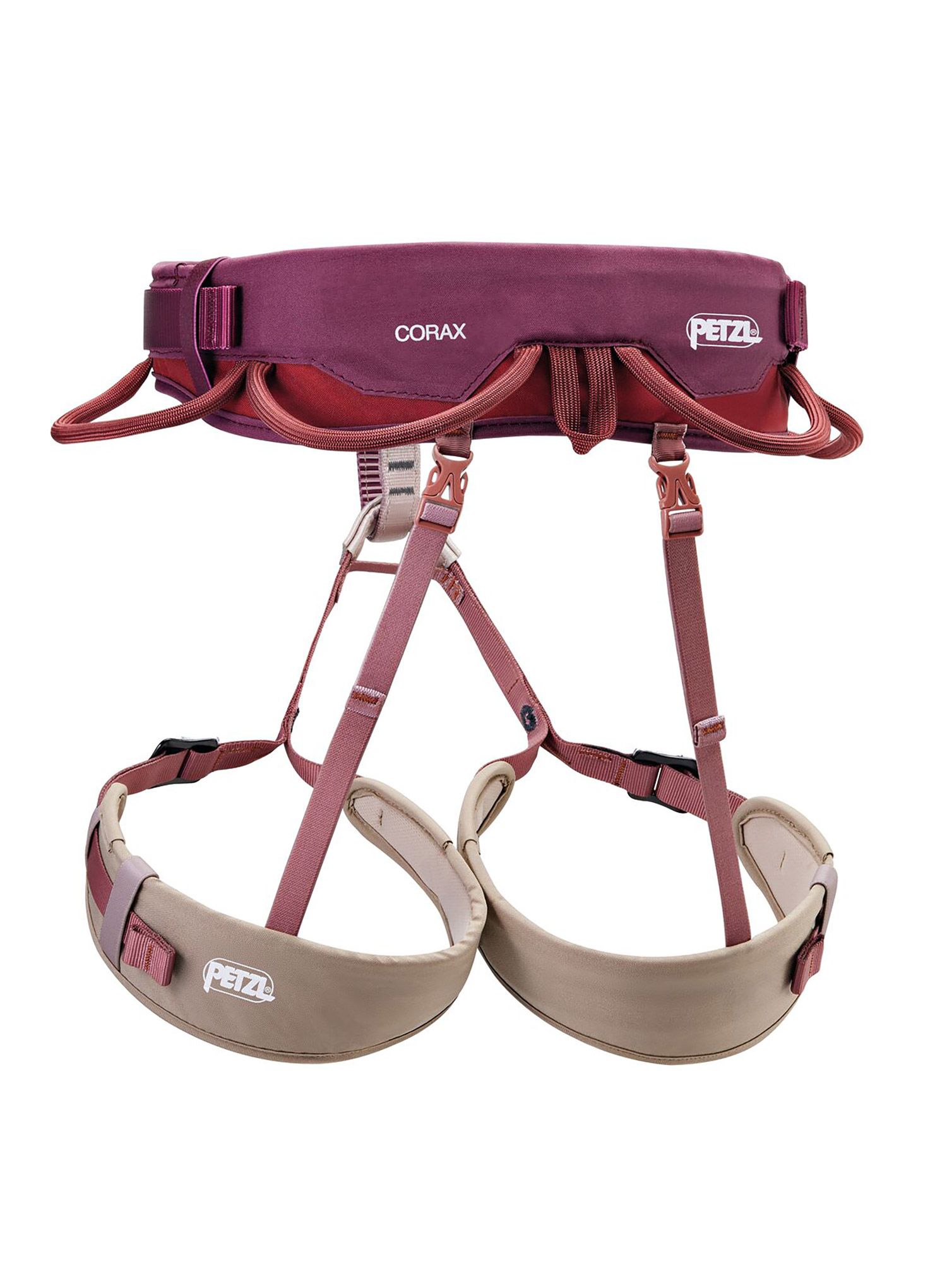 Катерачна седалка Petzl Corax - dark red