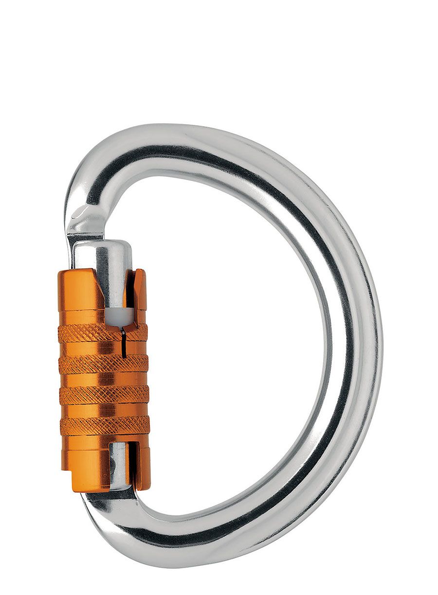 Катерачен карабинер Petzl Omni Triact-Lock - gray