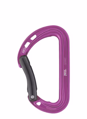 Катерачен карабинер Petzl Spirit - violet