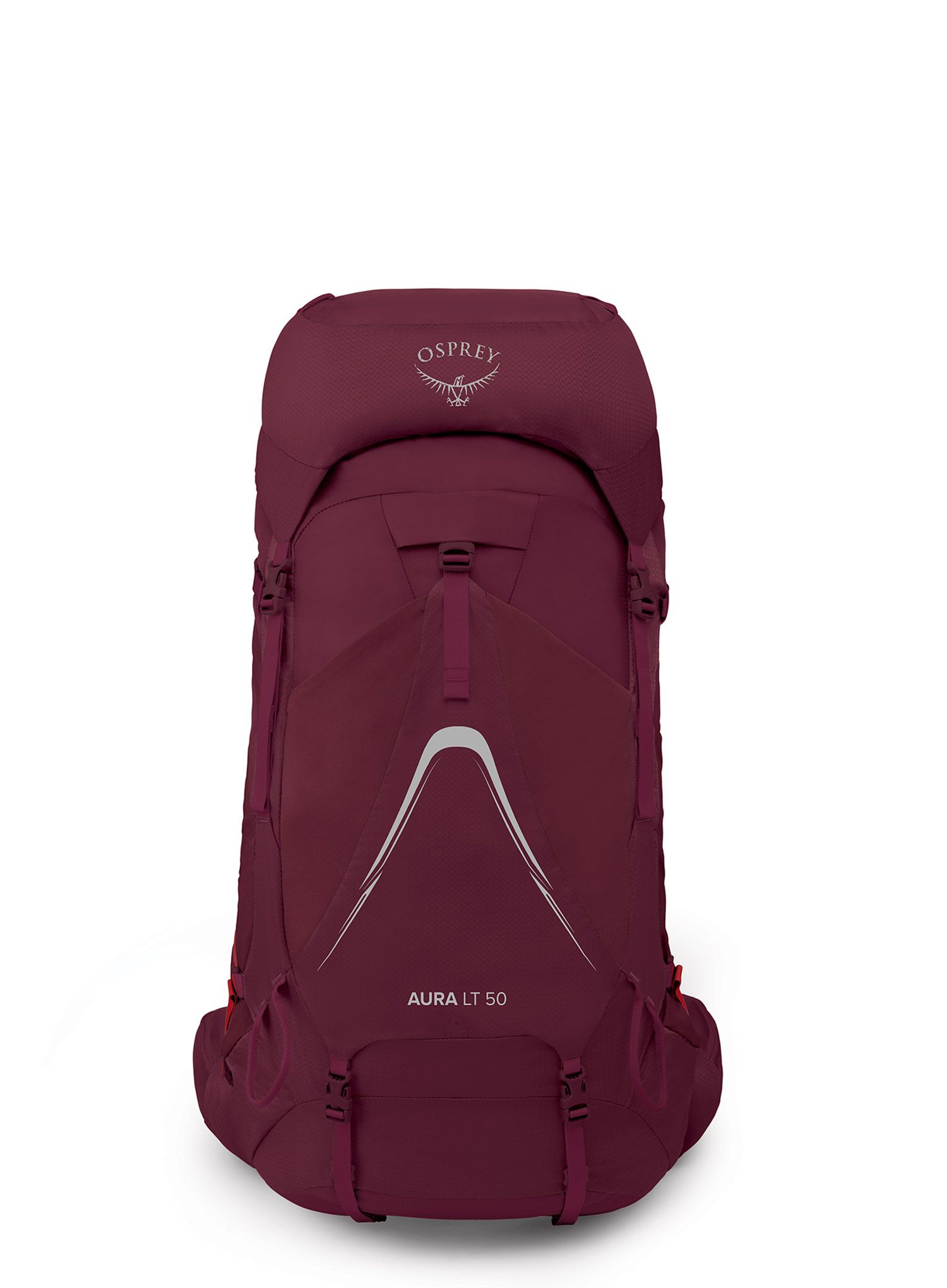 Дамска трекинг раница Osprey Aura AG LT 50 - antidote purple