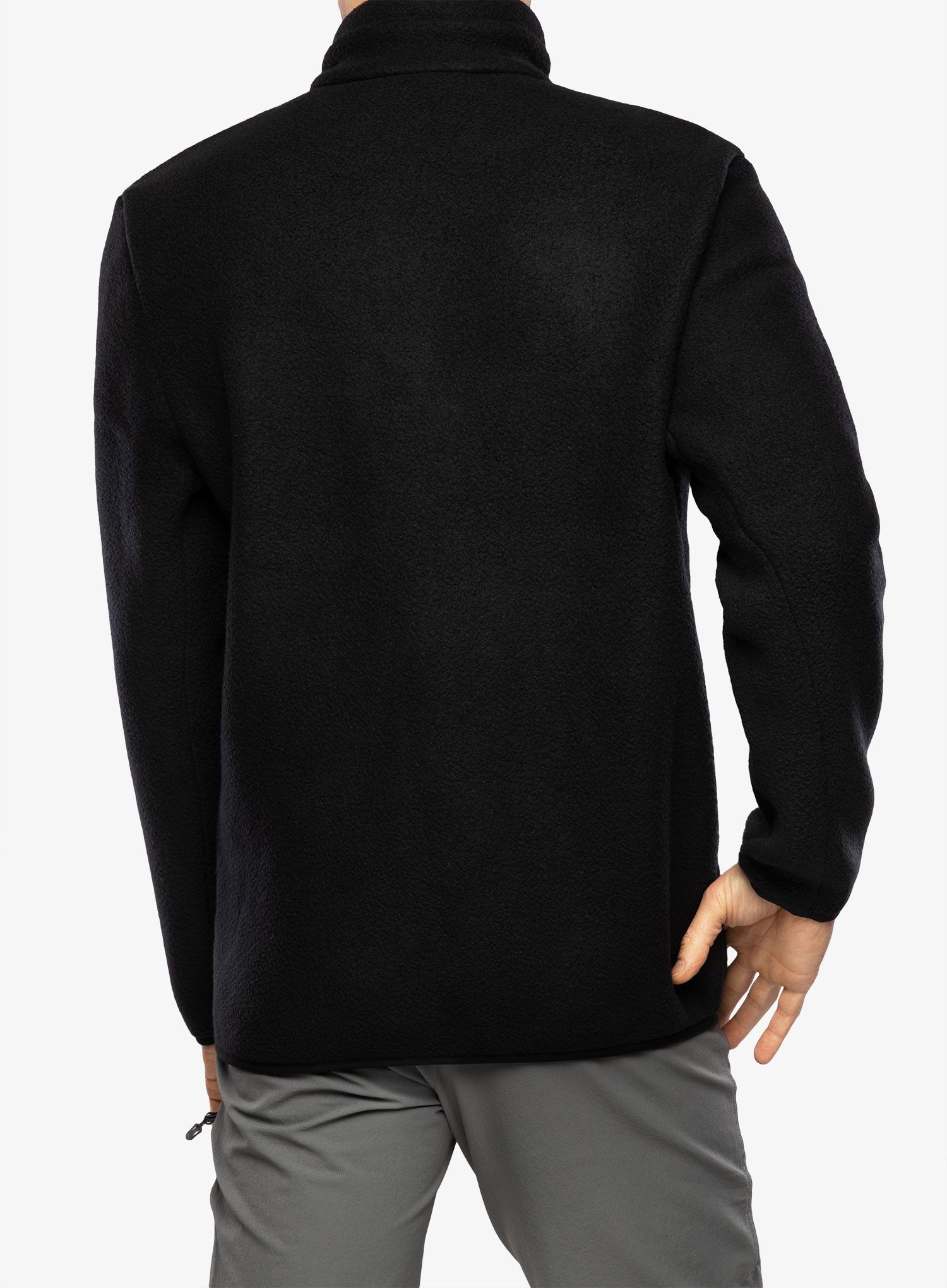 Полар Peak Performance Fleece Snap T-Neck - black