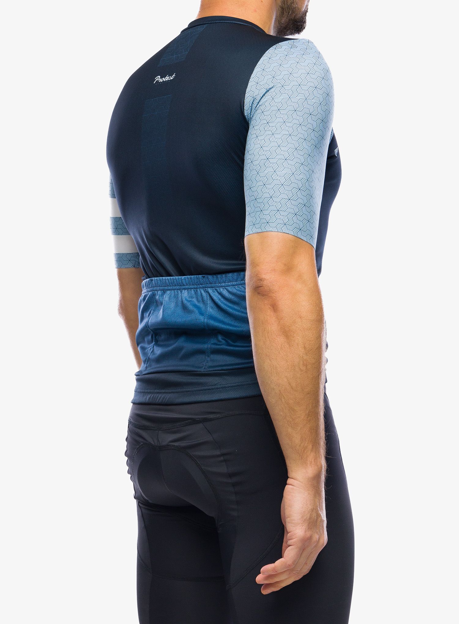 Тениска за колоездене Protest Prtbartali Cycling Jersey Short Sleeve - night skyblue