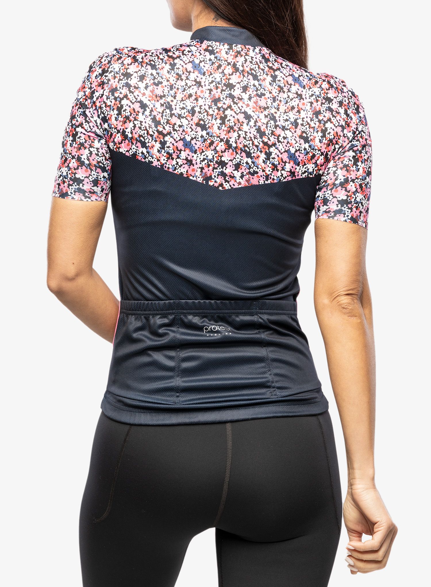 Дамска велосипедна тениска Protest Prtcacao Cycling Jersey Short Sleeve - pink tulip