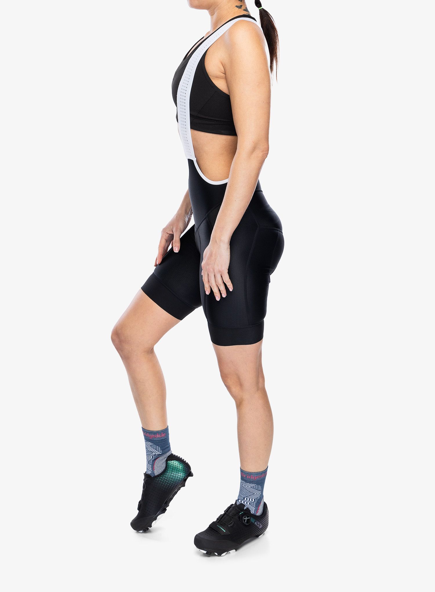 Дамски къси панталони за колоездене Protest Prtdanube Cycling Bib Shorts - true black