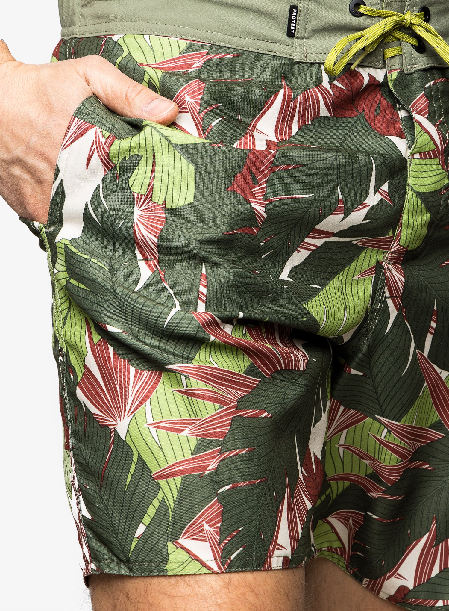 Мъжки къси панталони Protest Prtdurban Board Short - artichoke green