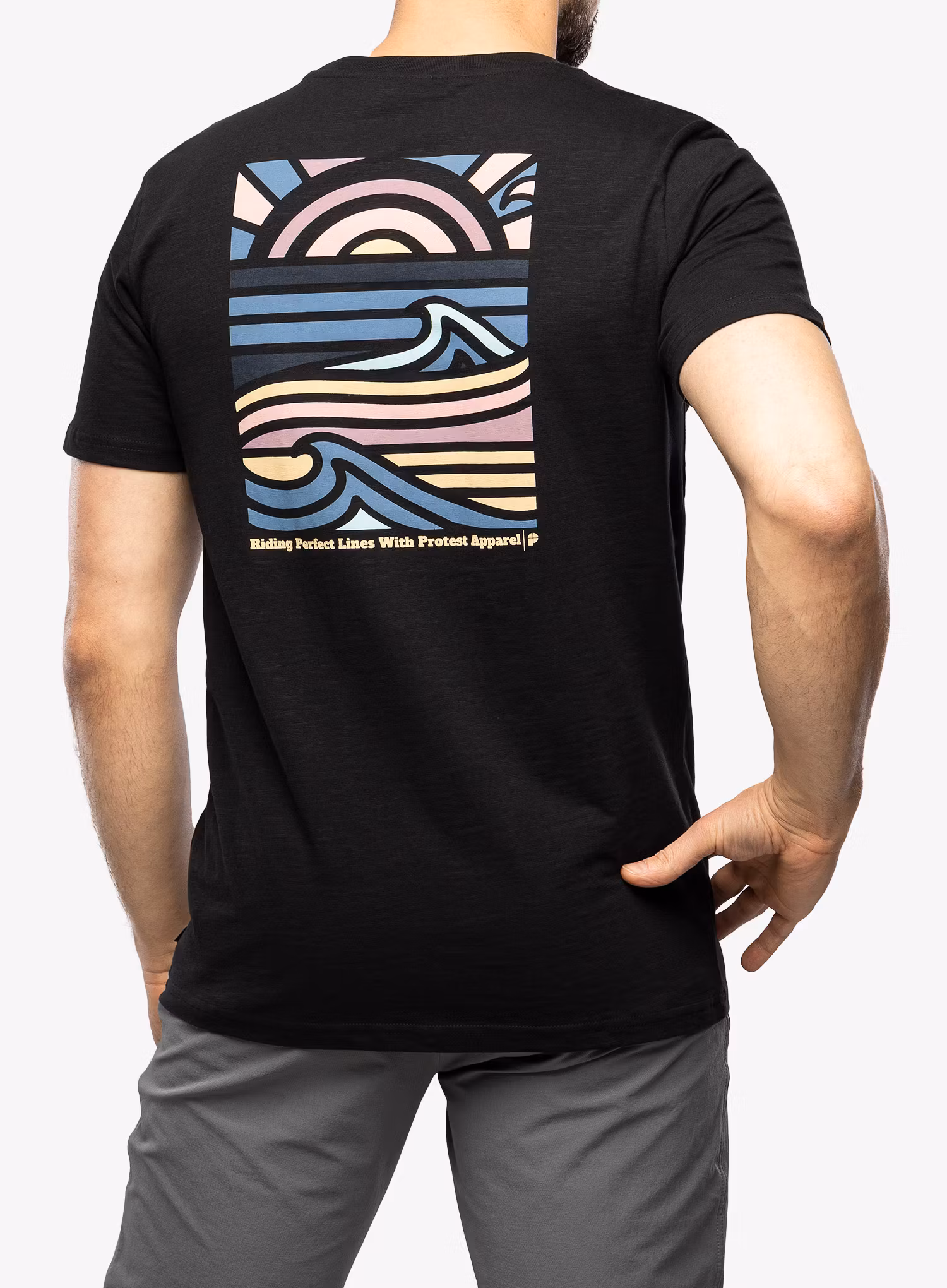 Тениска с щампа Protest Prtholbox T-Shirt - true black