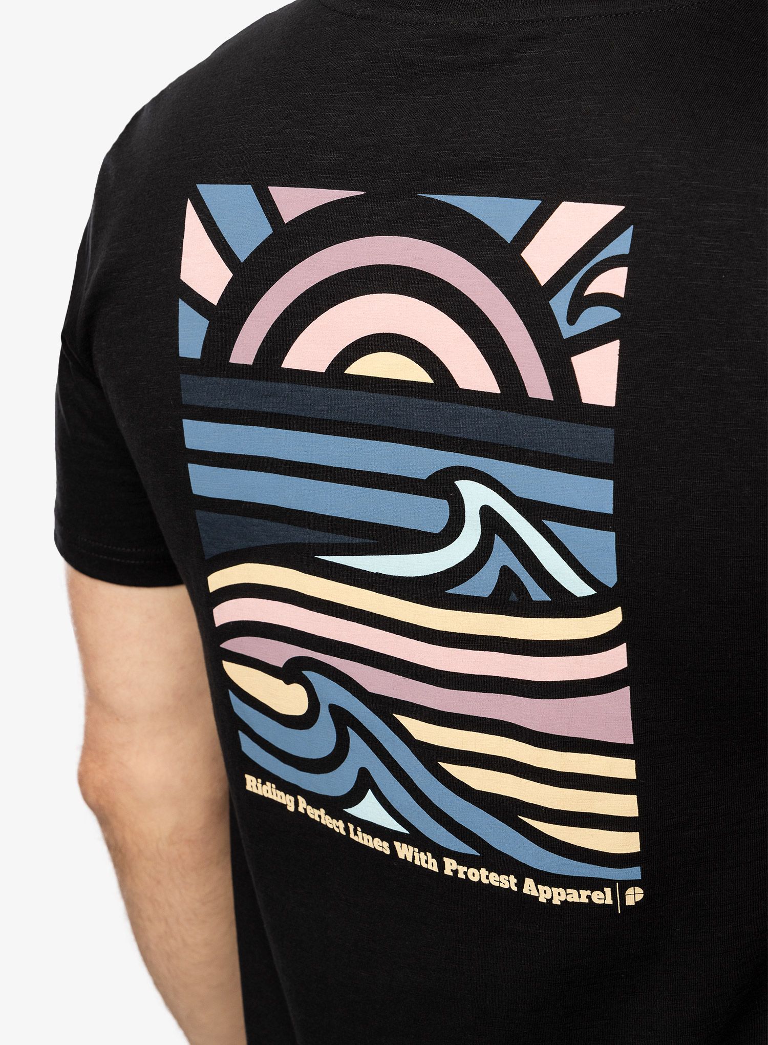Тениска с щампа Protest Prtholbox T-Shirt - true black