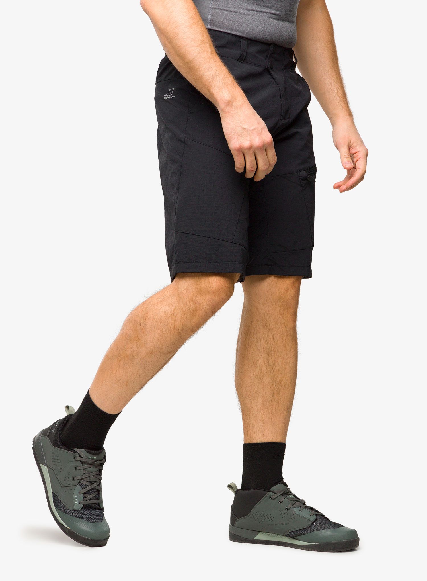 Къси панталони за МТБ Protest Prtleezer Cycling Shorts - true black