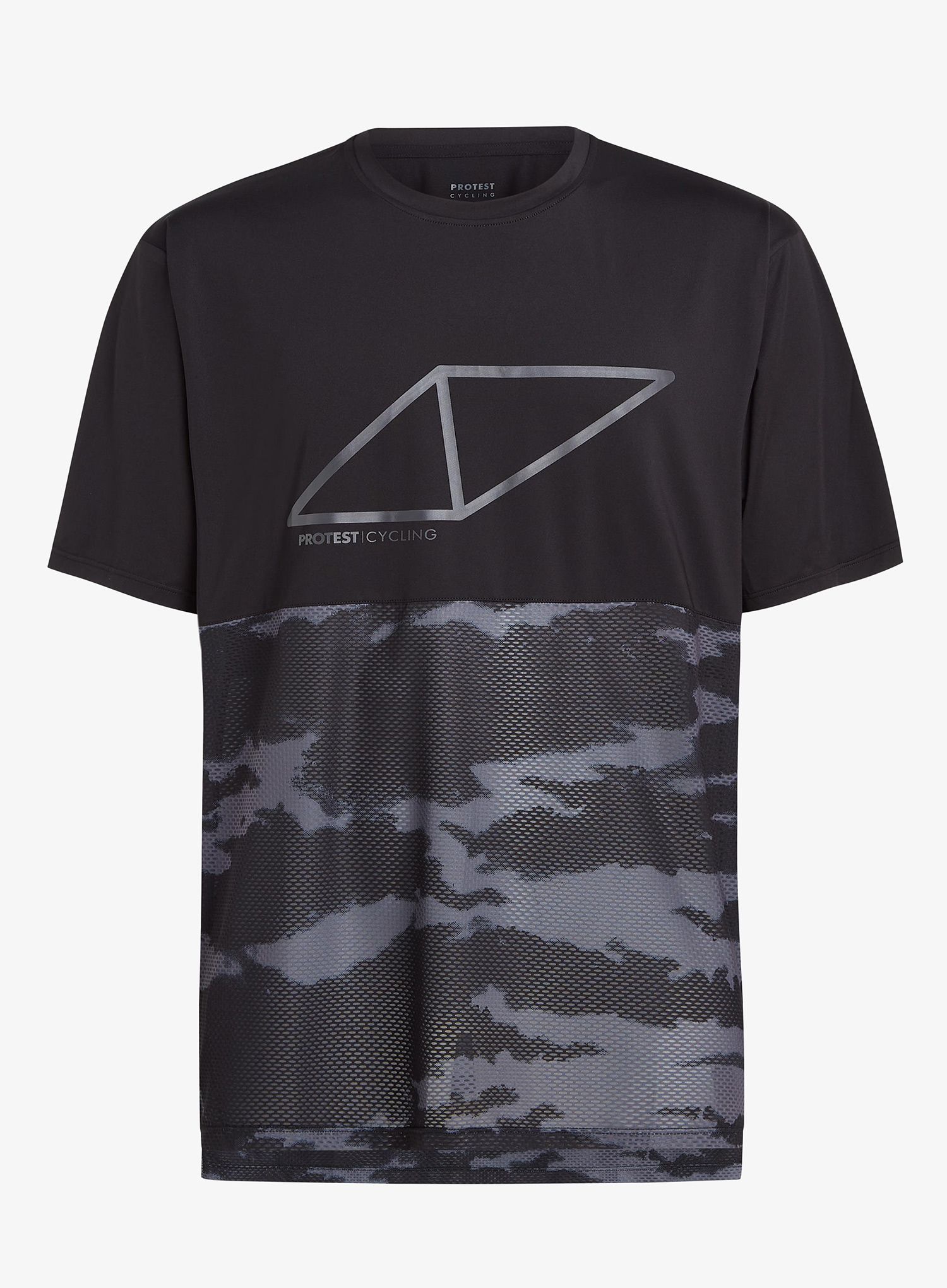 Велосипедна тениска Protest Prtmaslow Cycling Jersey Short Sleeve - true black
