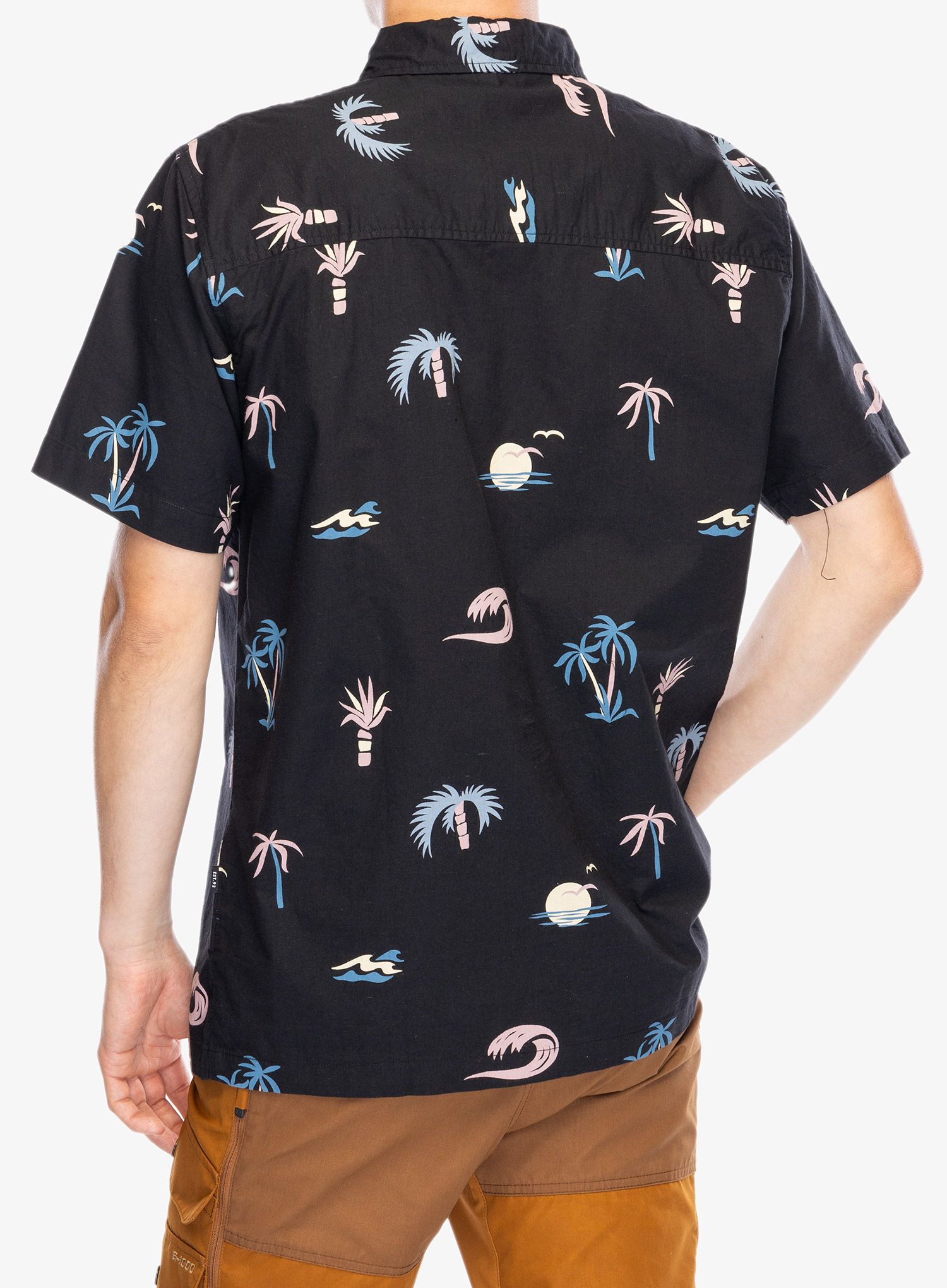 Риза Protest Prtnemto Short Sleeve Shirt - true black
