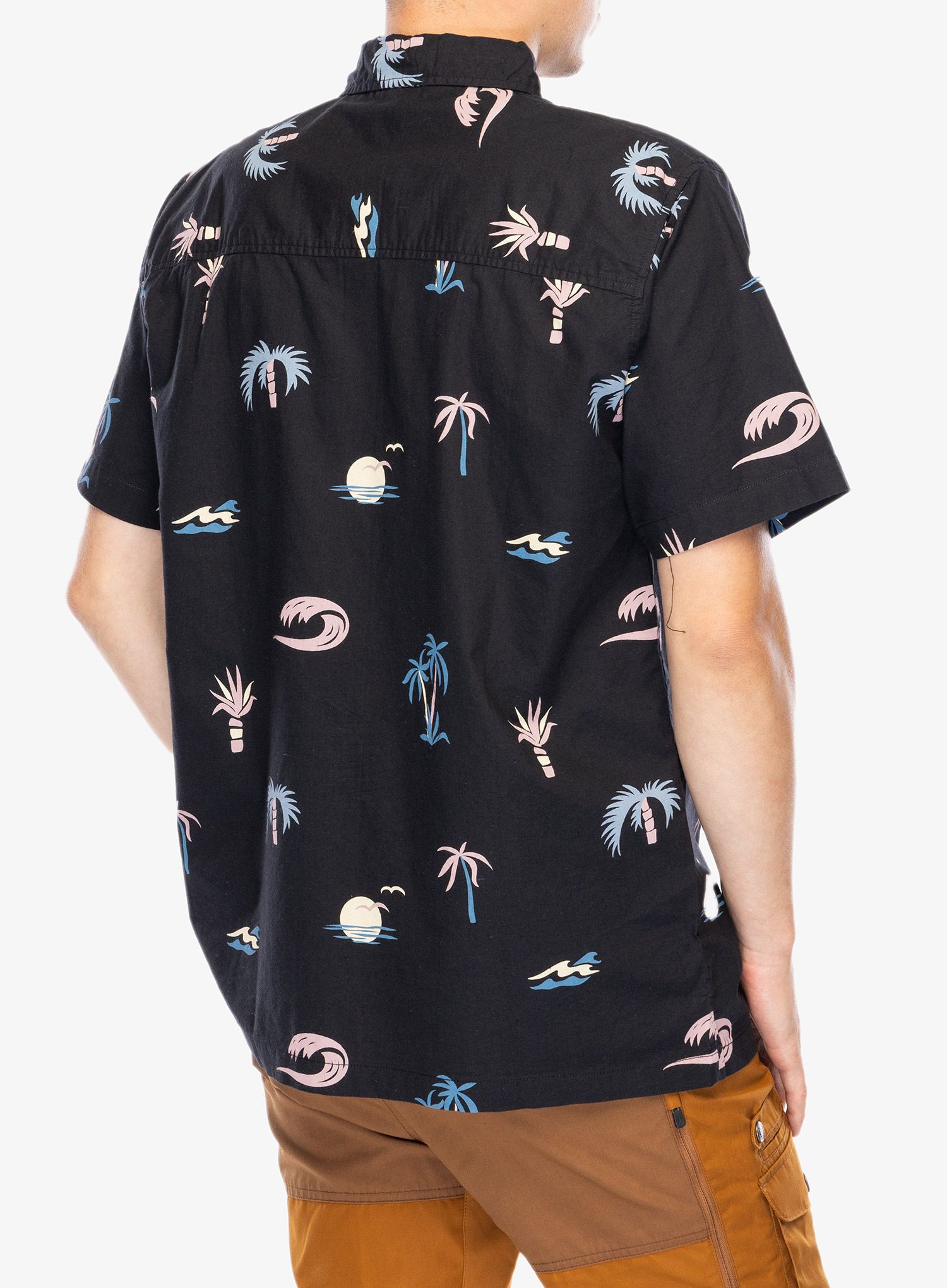 Риза Protest Prtnemto Short Sleeve Shirt - true black